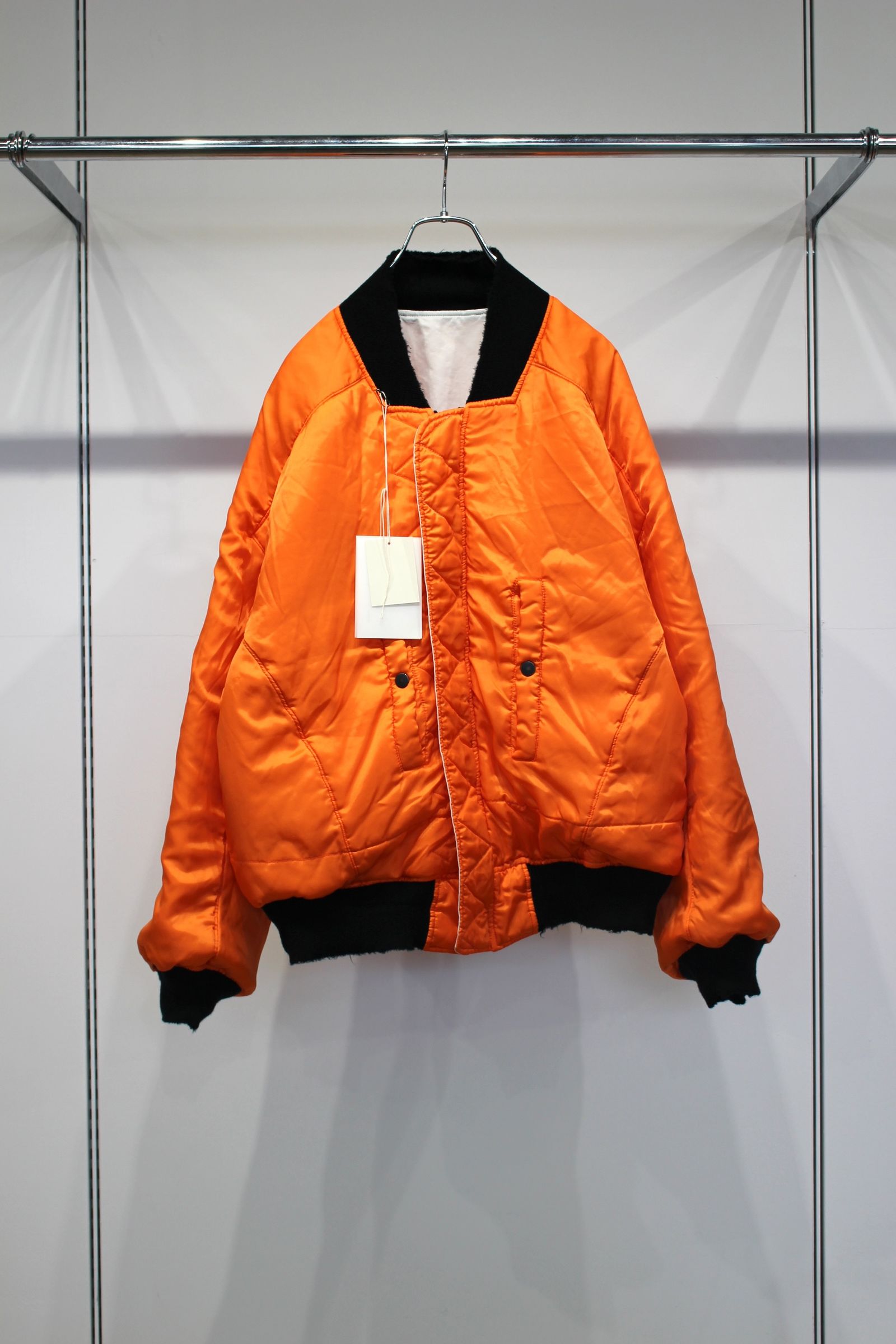AGING BOMBER JACKET | SNOWWHITE | ボンバージャケット