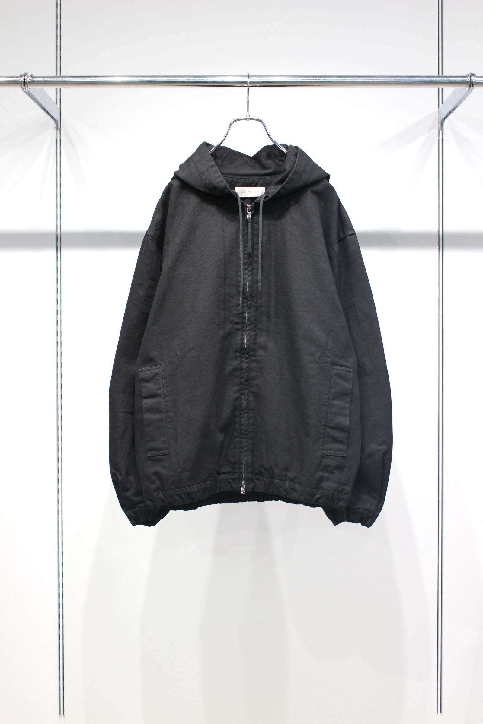 FAITHFUL HOOD JUMPER | BLACK | ジップアップフーディー