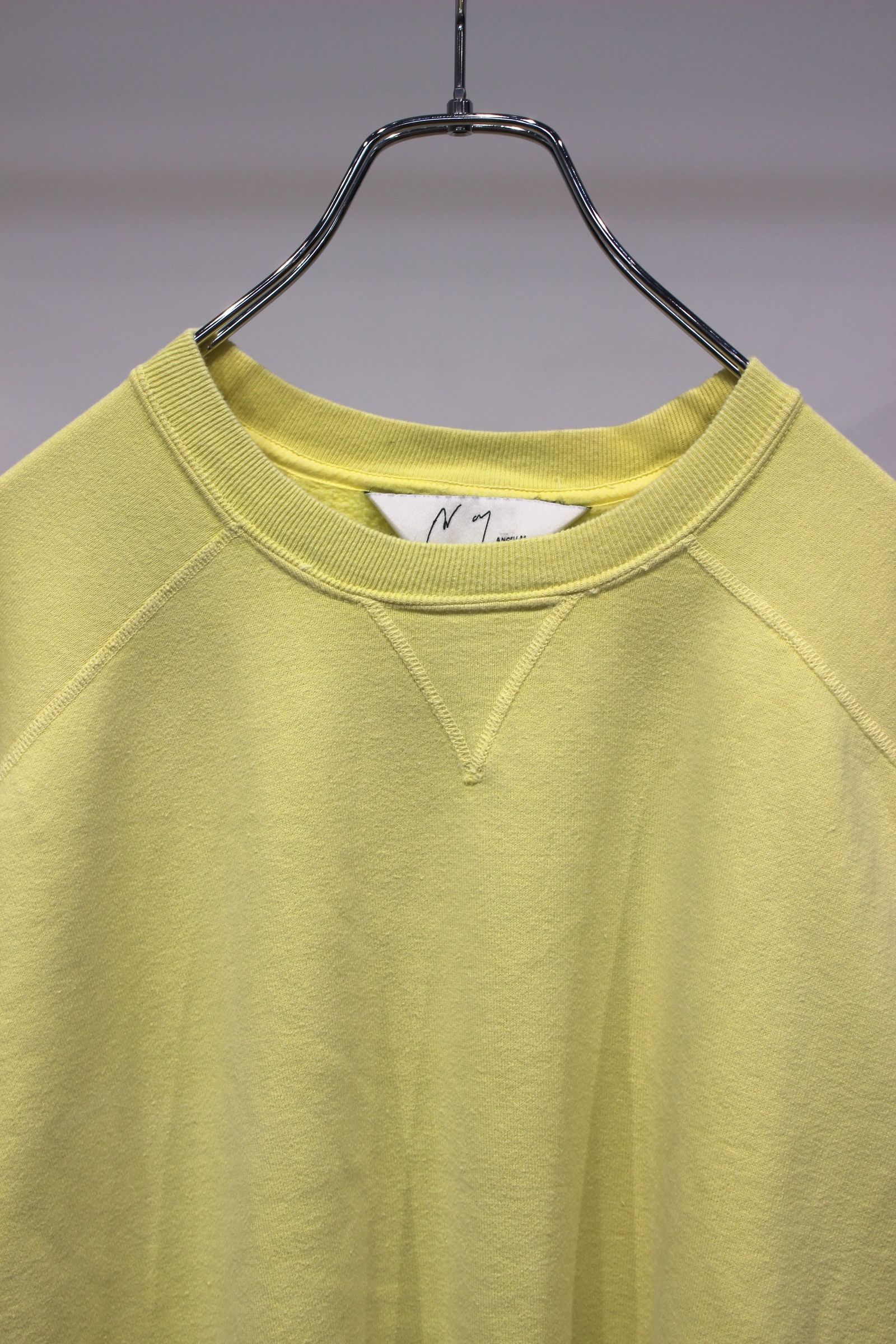 FLEECE-LINED SWEAT SHIRT | YELLOW | スウェット