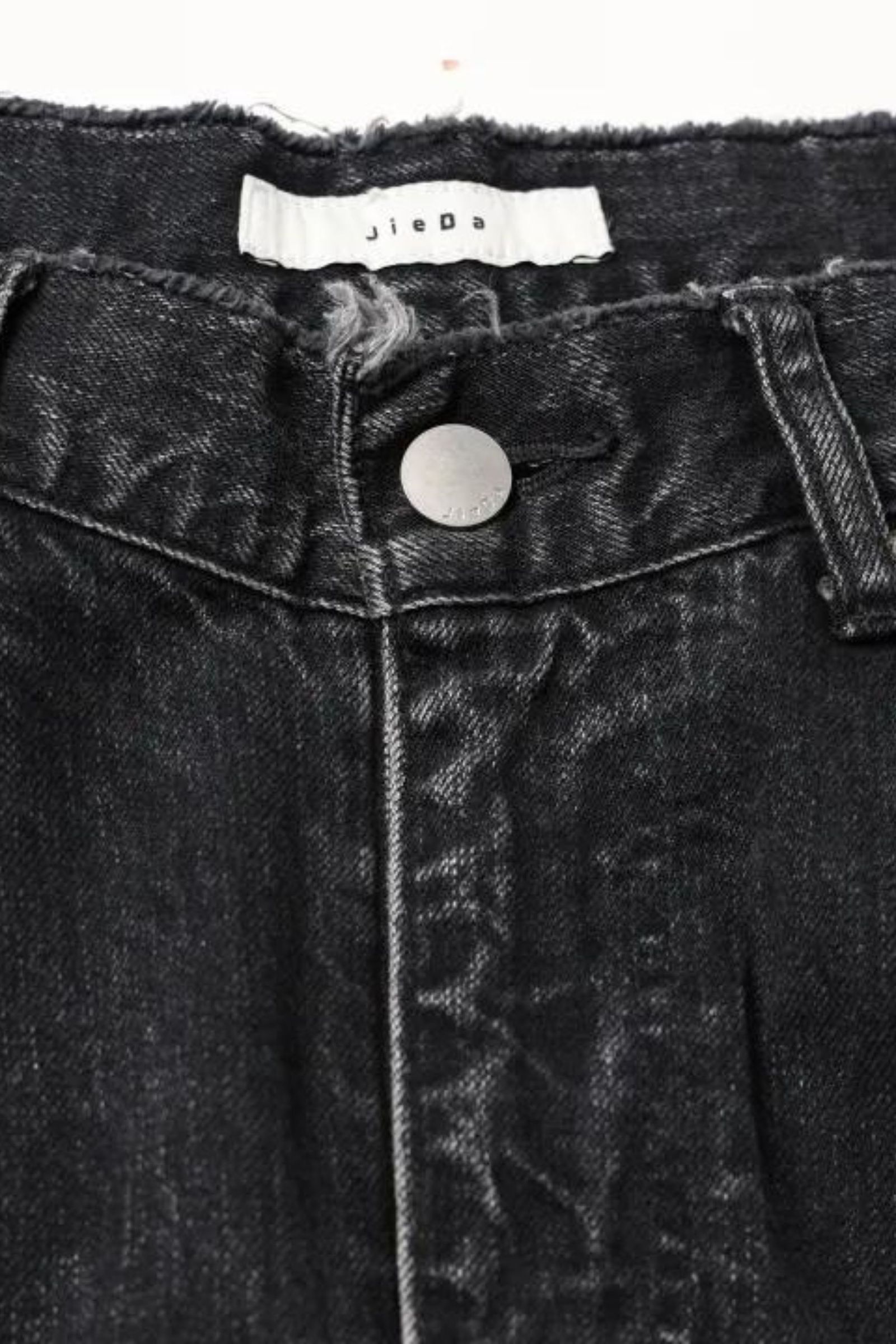 JieDa - USED 3D BAGGY DENIM | BLACK | デニム | NapsNote