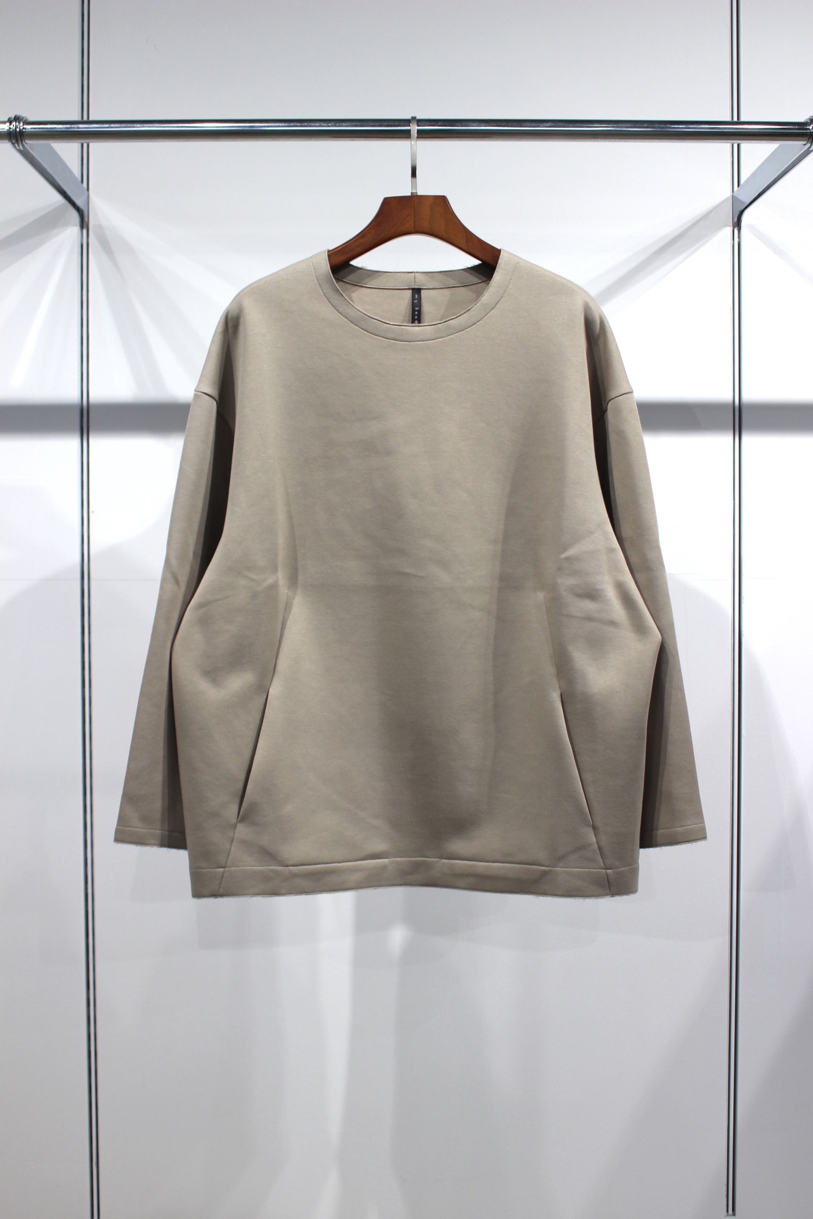 my beautiful landlet - [ラスト1点] DOUBLE KNIT CREW NECK PULLOVER 