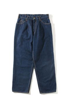 5POCKET TUCK WIDE DENIM/タックワイドデニムパンツ
