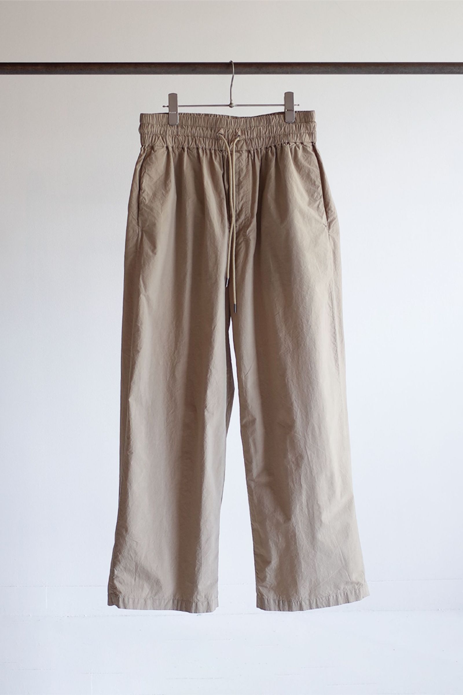 ANCELLM - DYED EASY SLACKS/BEIGE | NapsNote