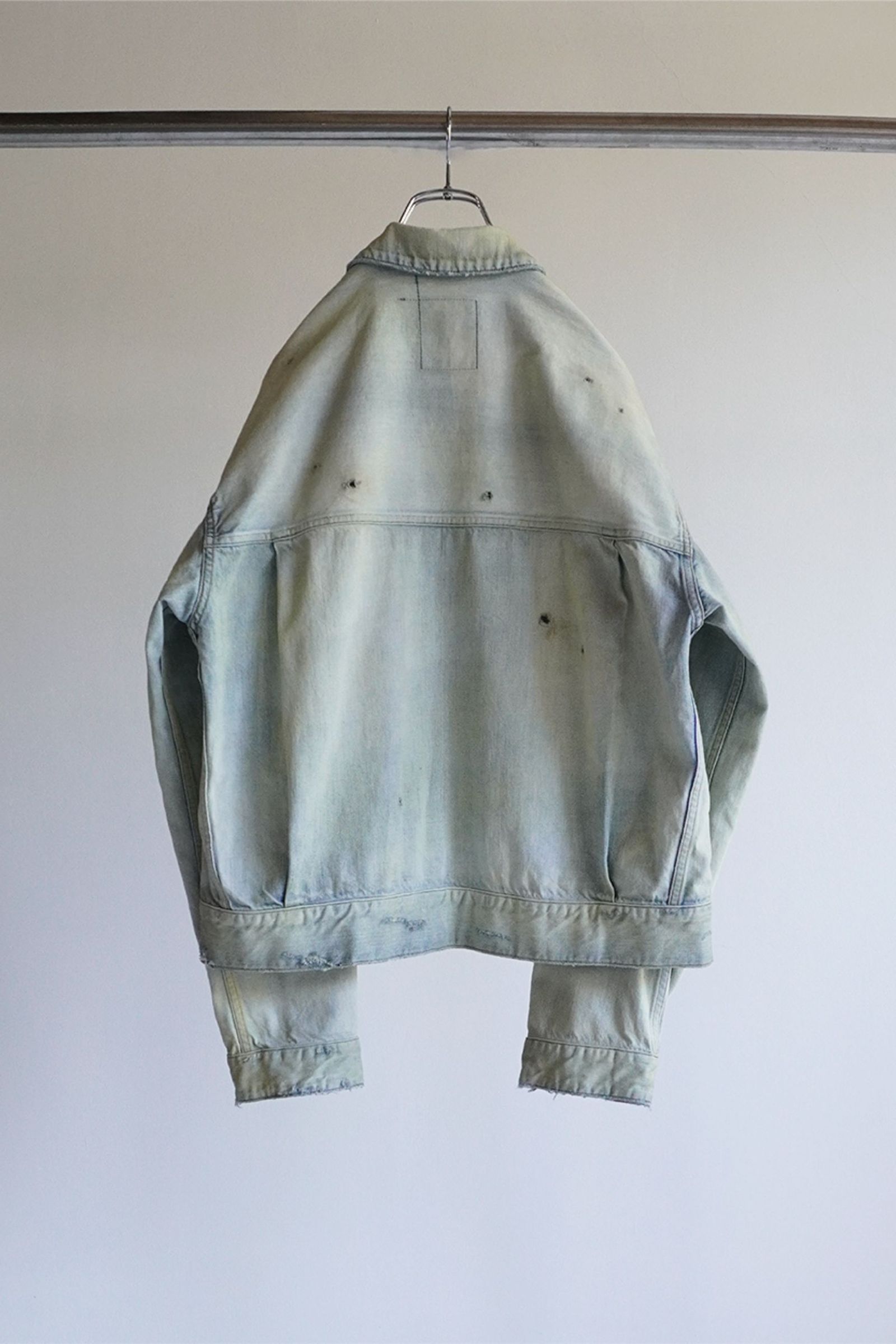 ANCELLM - CRASH DENIM JACKET type-2/INDIGO | NapsNote