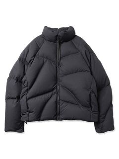 RANDOM PUFFER JACKET/ダウンジャケット/ブラック