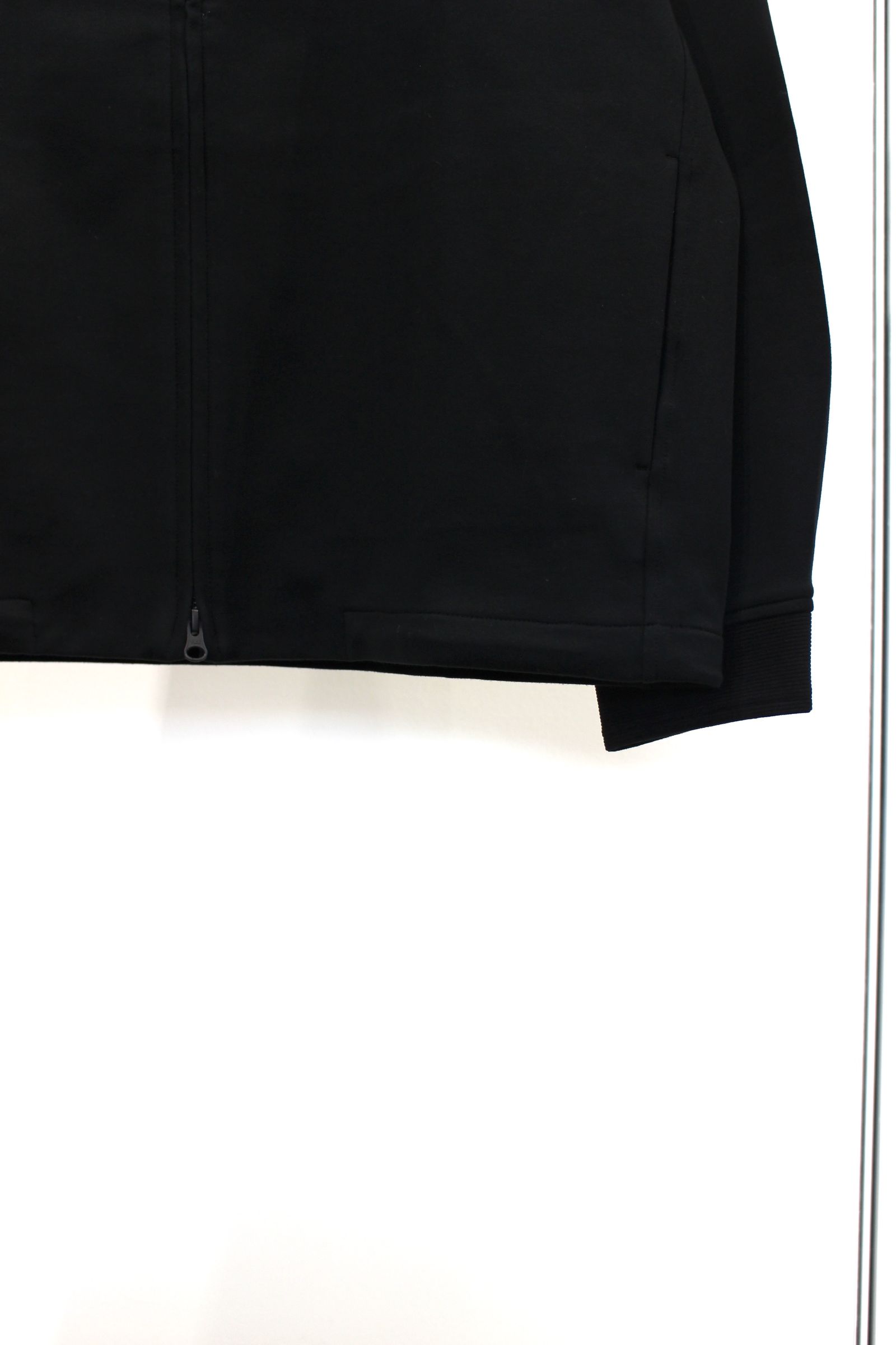 RELAXIN HARRINGTON JACKET -solid-/BLACK