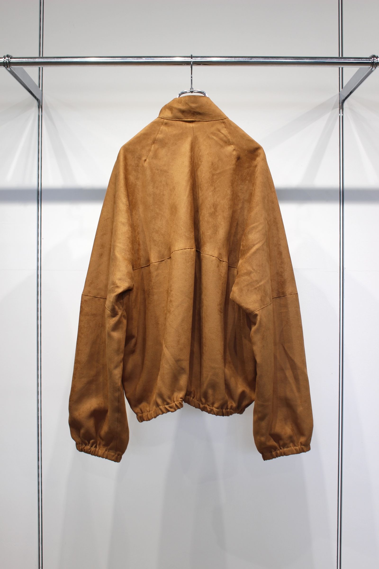 VEAGAN SUEDE KIMONO BLOUSON | BROWN | ライトアウター