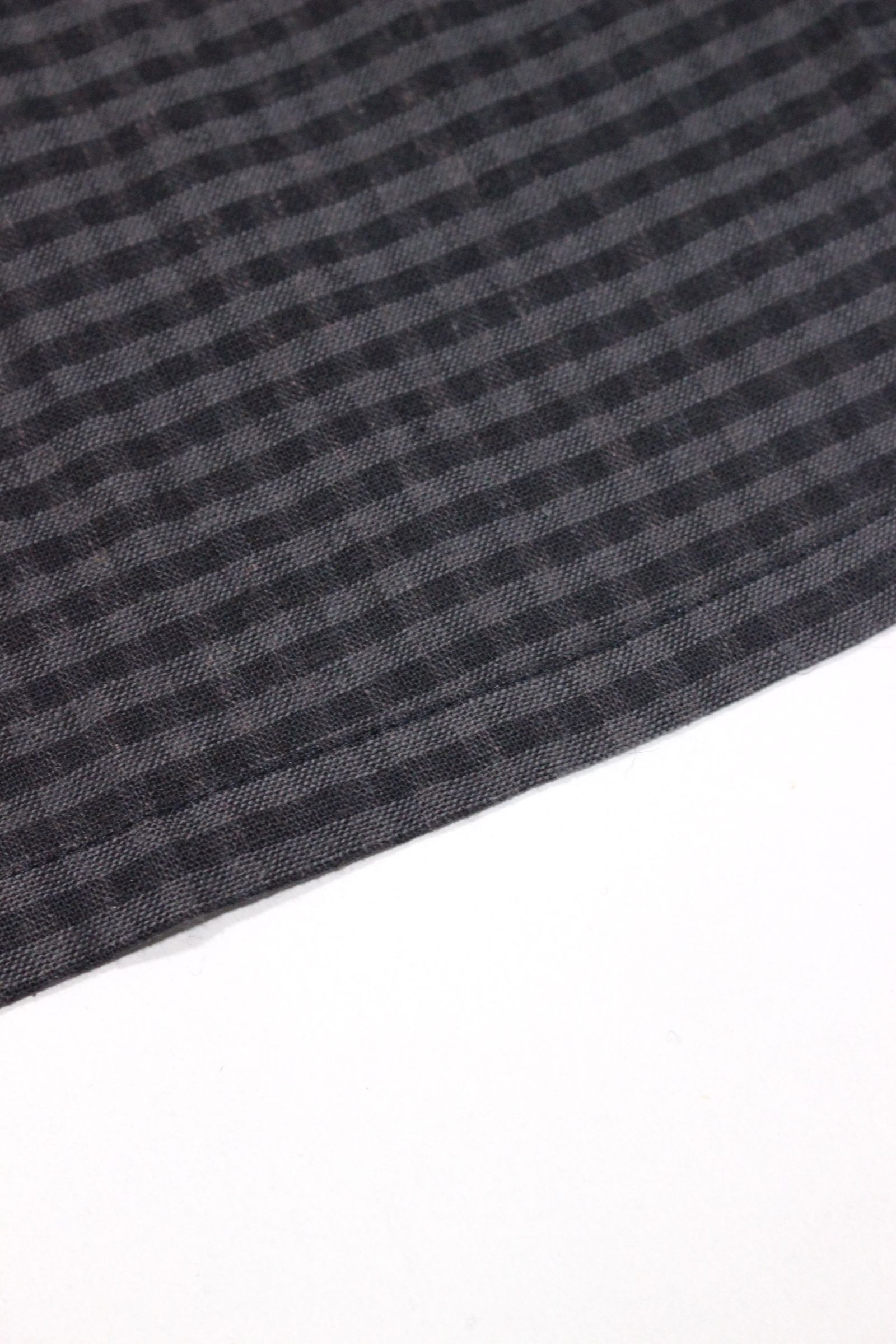 LINEN VIS SQUARE OPEN COLLAR SH/オープンカラーシャツ