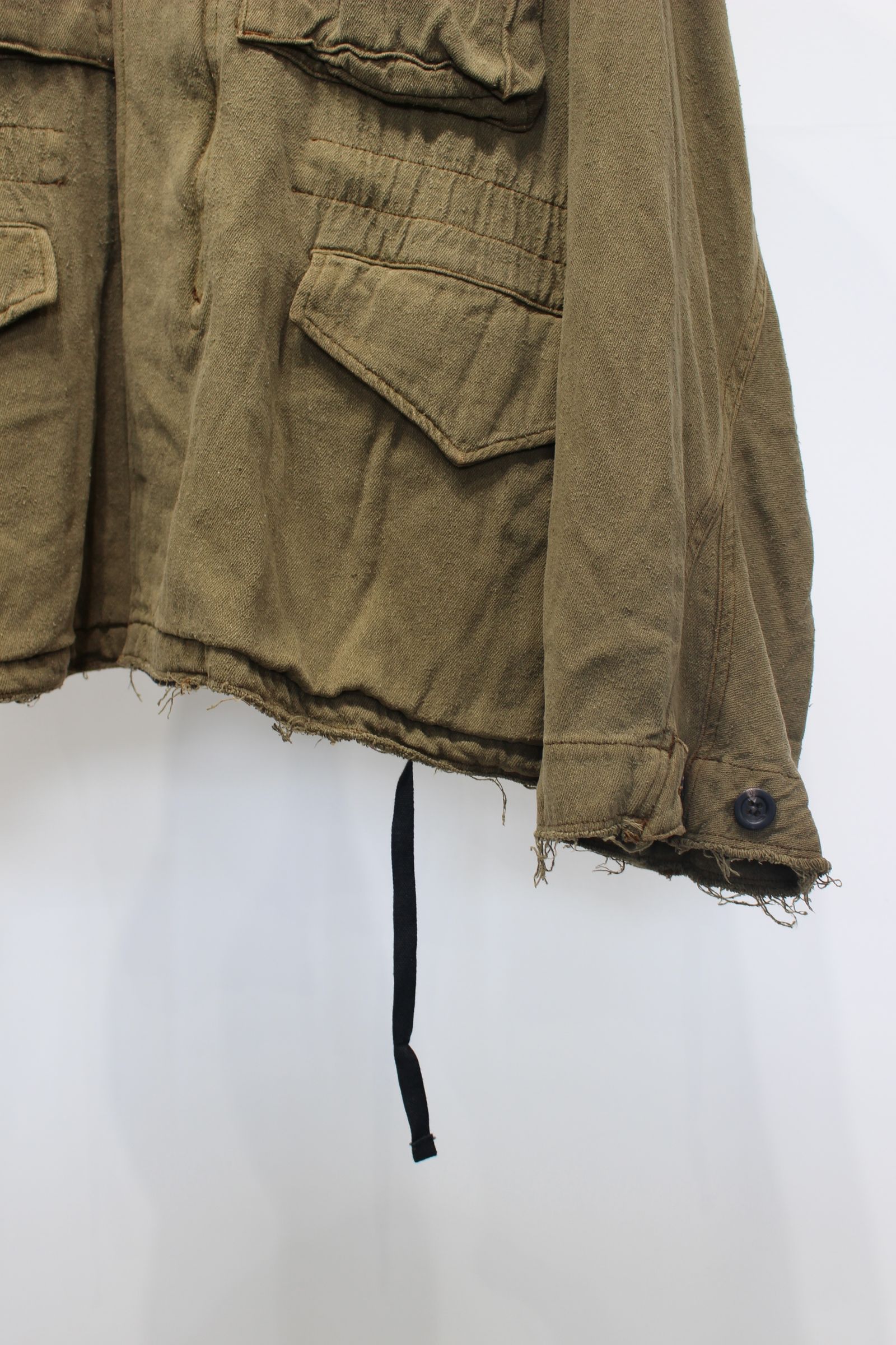 SILK SUEDE FIELD JACKET | KHAKI | フィールドジャケット