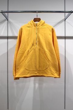 [ラスト1点] SHANKAR HOODED ZIP P/O | FADE YELLOW | パーカー