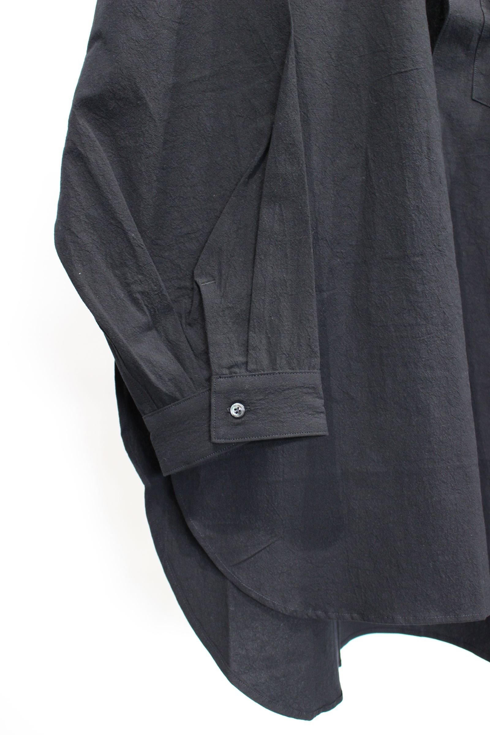 ANCELLM - SKIPPER LONG SHIRT/BLACK | NapsNote