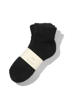 3P Pile Socks | BLACK | ソックス