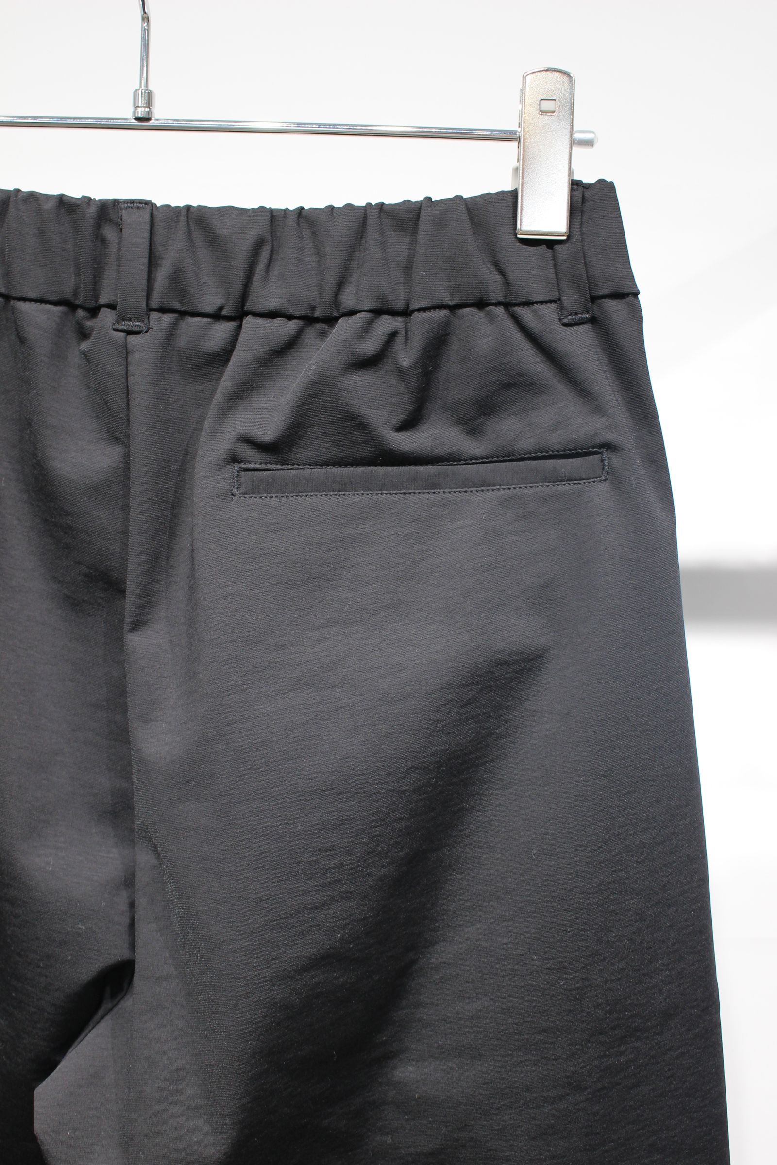 PONTE  RELAX  PANTS | BLACK | イージーパンツ