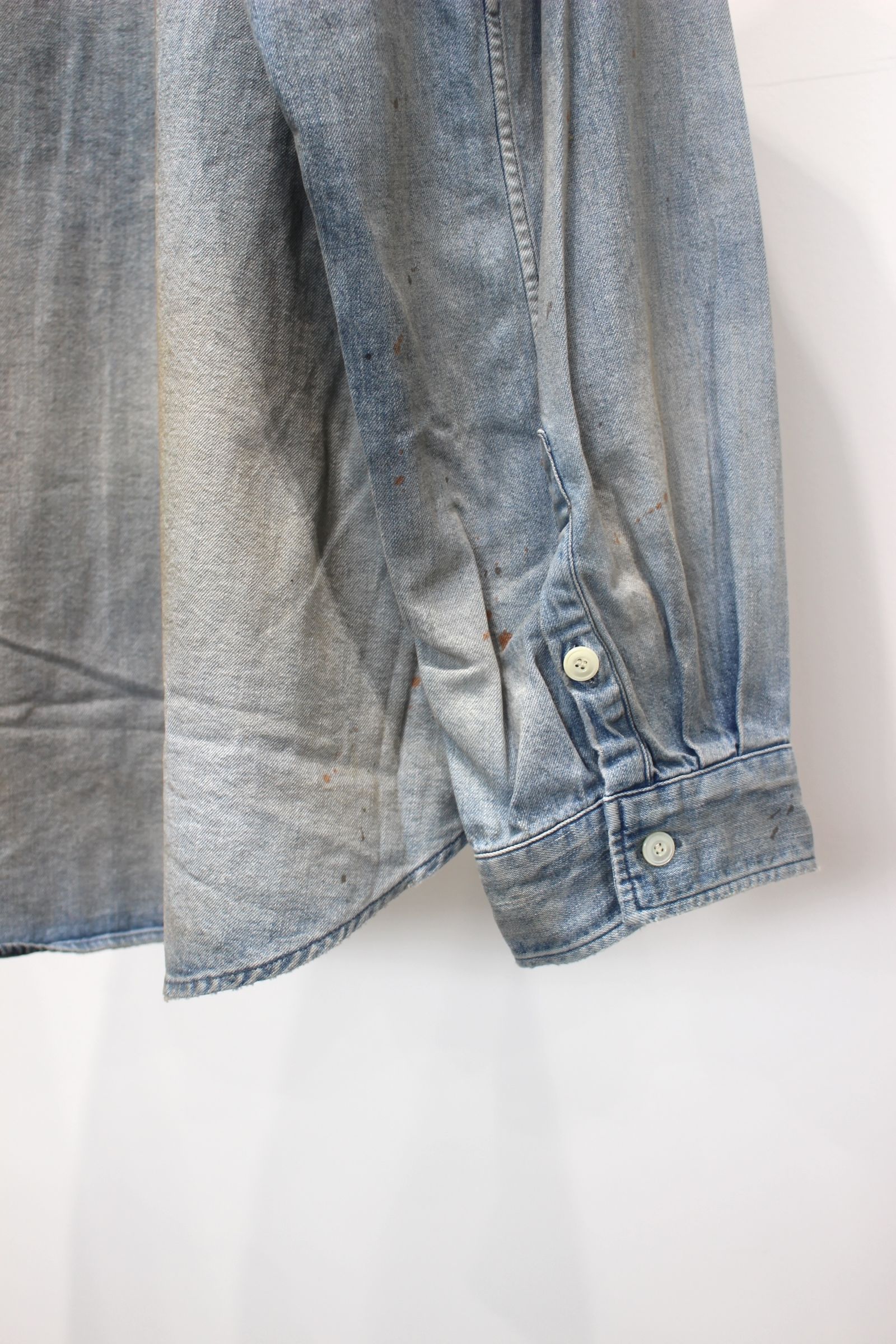 [ラスト1点] DENIM DRESS SHIRT | INDIGO | デニムシャツ