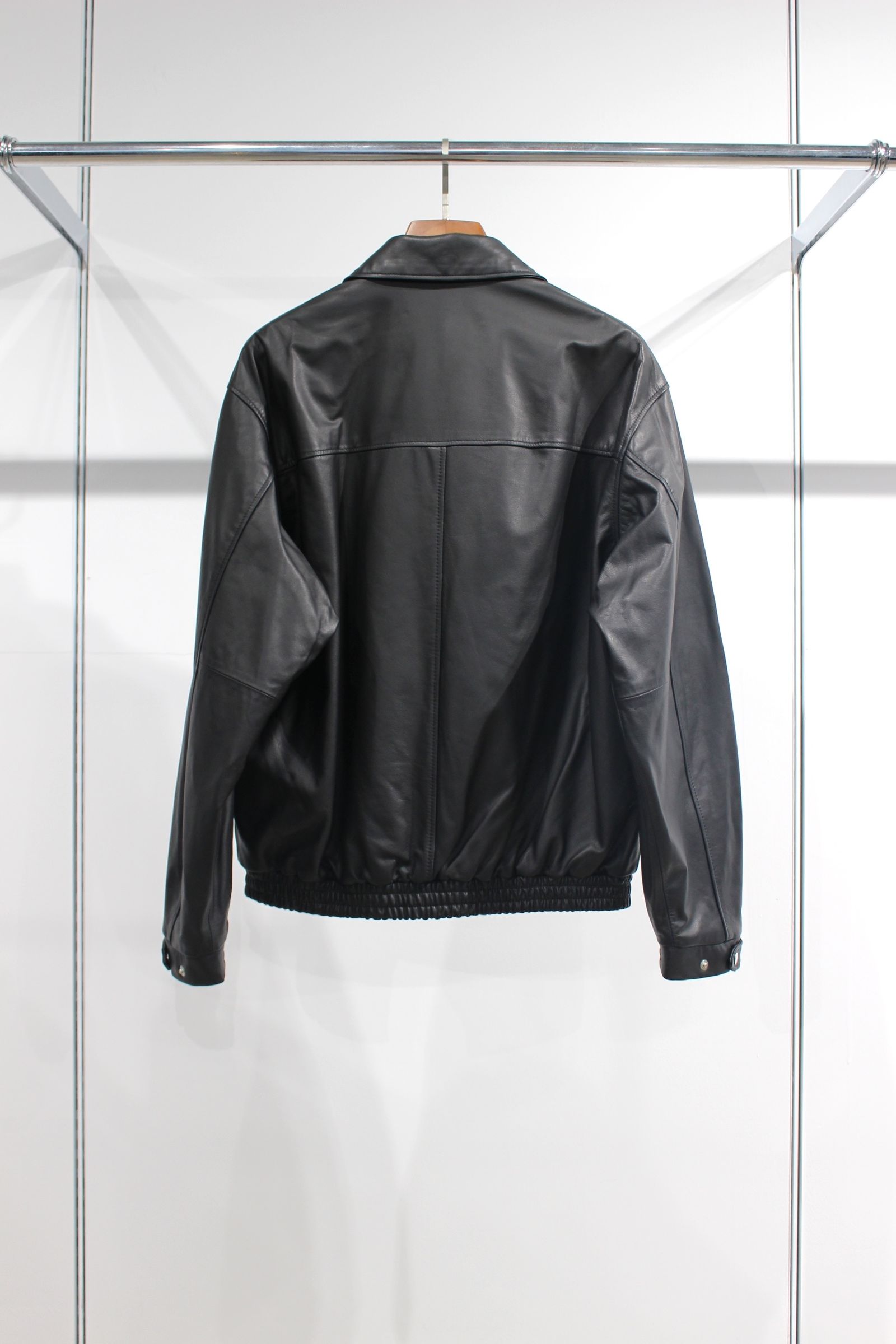 UNIVERSAL PRODUCTS - LEATHER BROUSON | BLACK | レザー