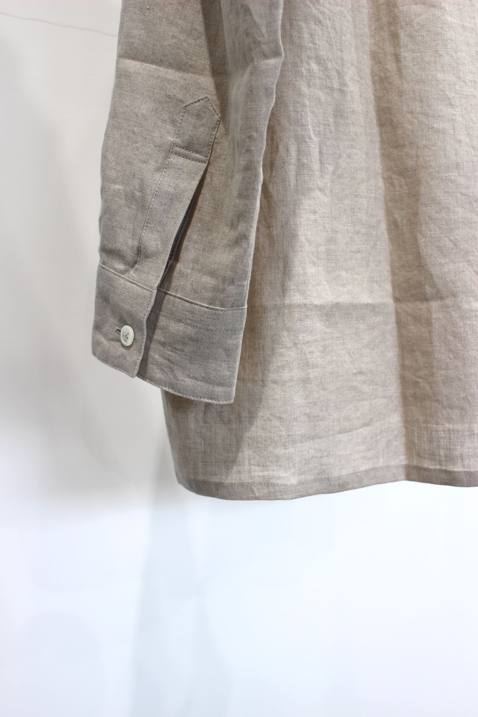 VICTOR L/S WIDE FIT SHIRTS/シャツ/ECRU