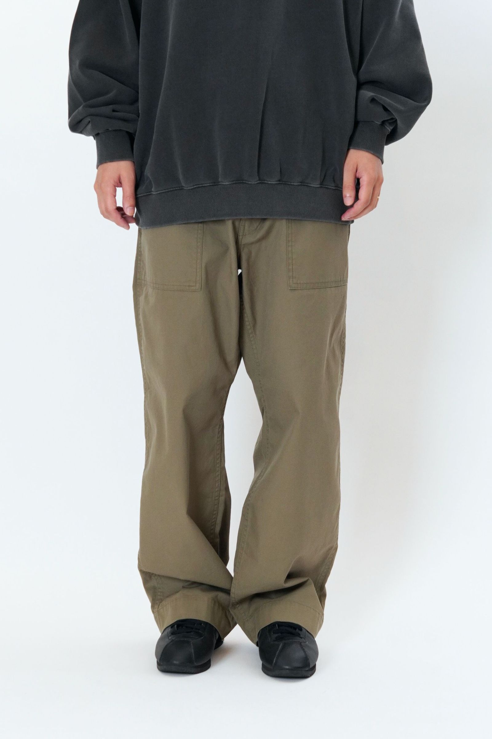 COTTON FATIGUE PANTS | KHAKI | ファティーグパンツ