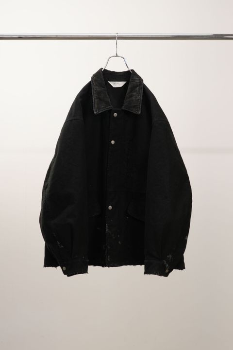 MOLESKIN WORK JACKET | BLACK | ワークジャケット