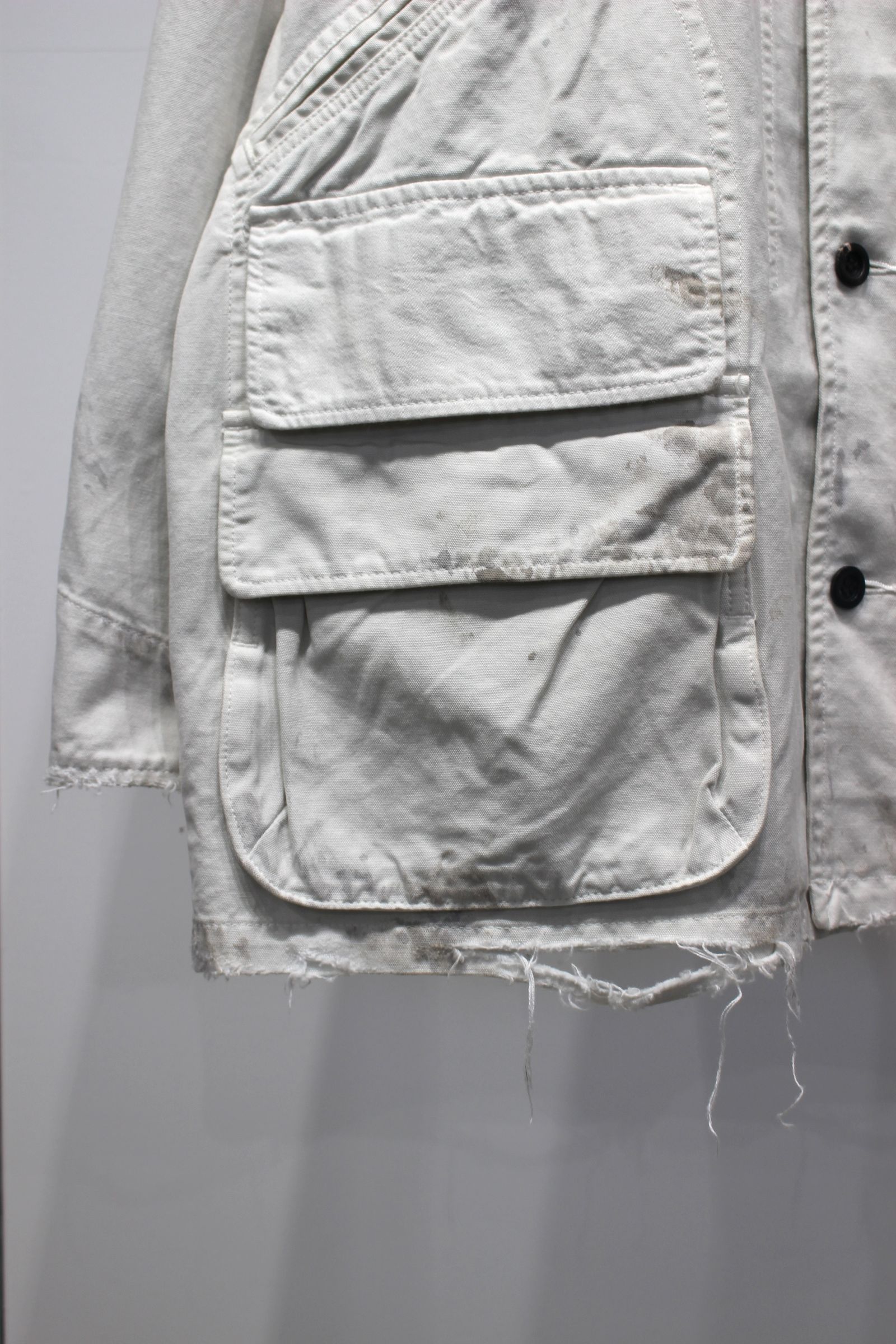 [ラスト1点] FINX HUNTING JACKET | G.WHITE | ハンティングジャケット