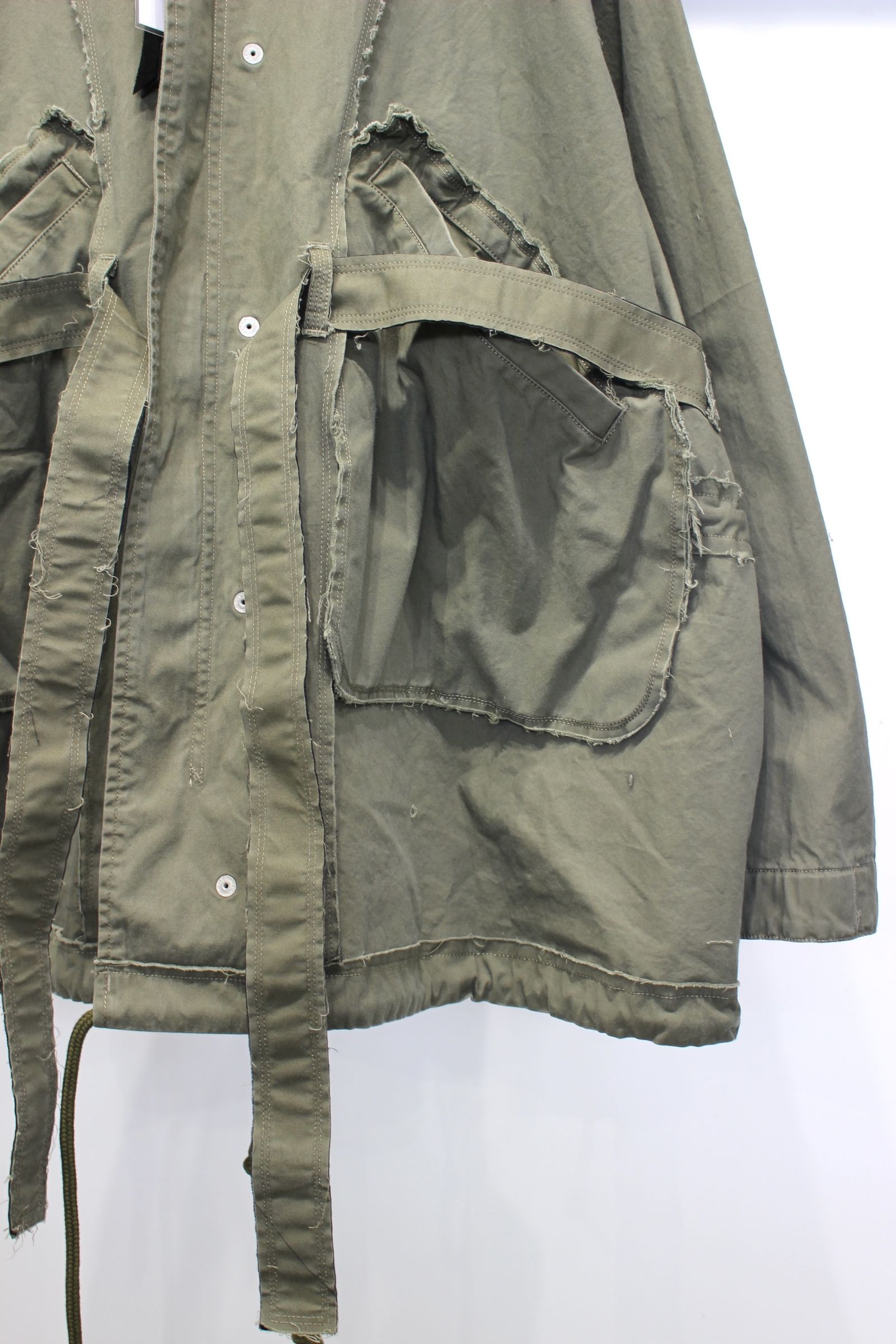 MID LENGTH M-65 COAT : DOUBLE FACE | OLIVE | ミリタリーコート