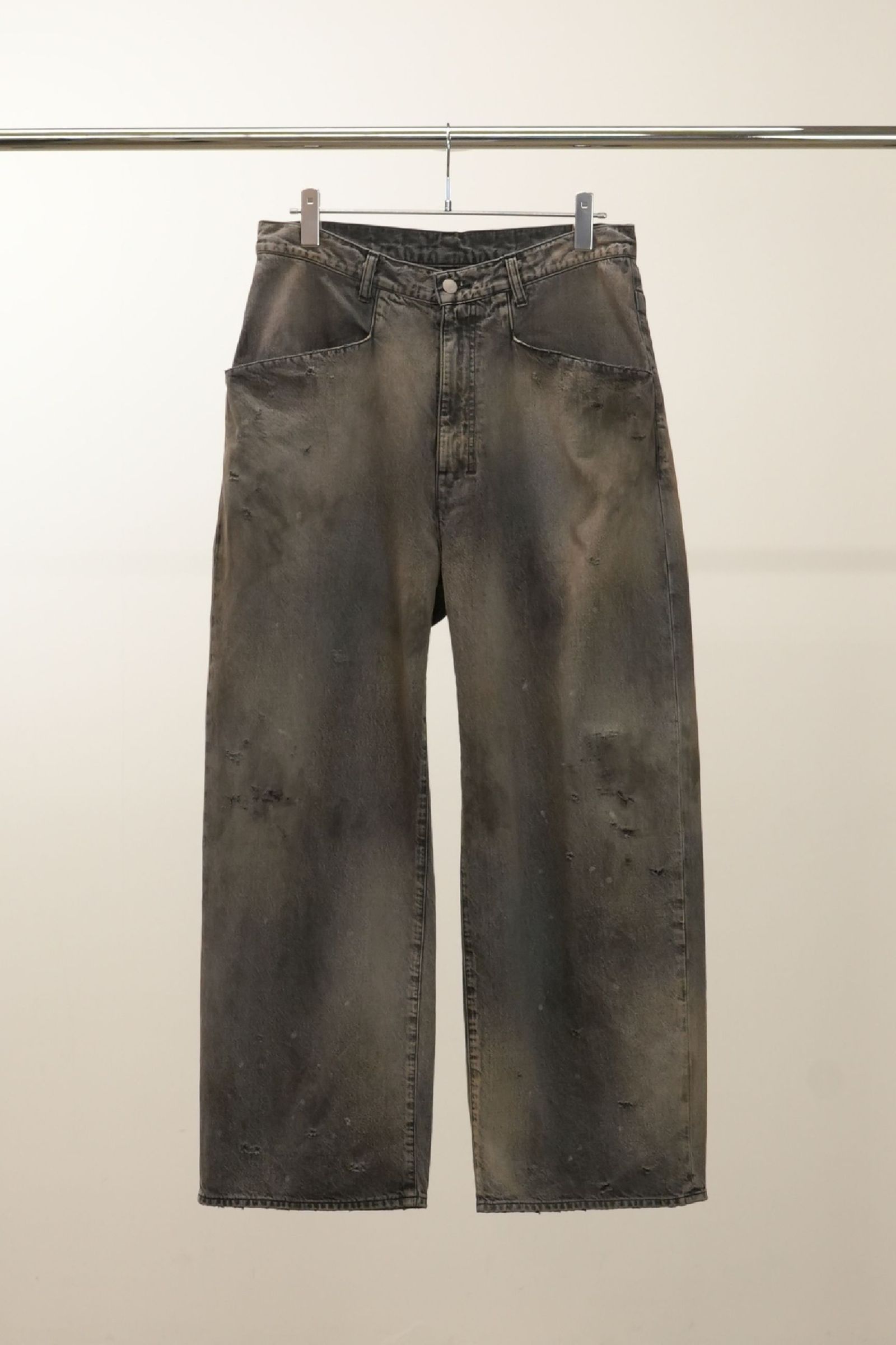 25ss ANCELLM リネンスラックス ブラウン 新品未着用 LINEN 2TUCK SLACKS(BROWN) – ANCELLM