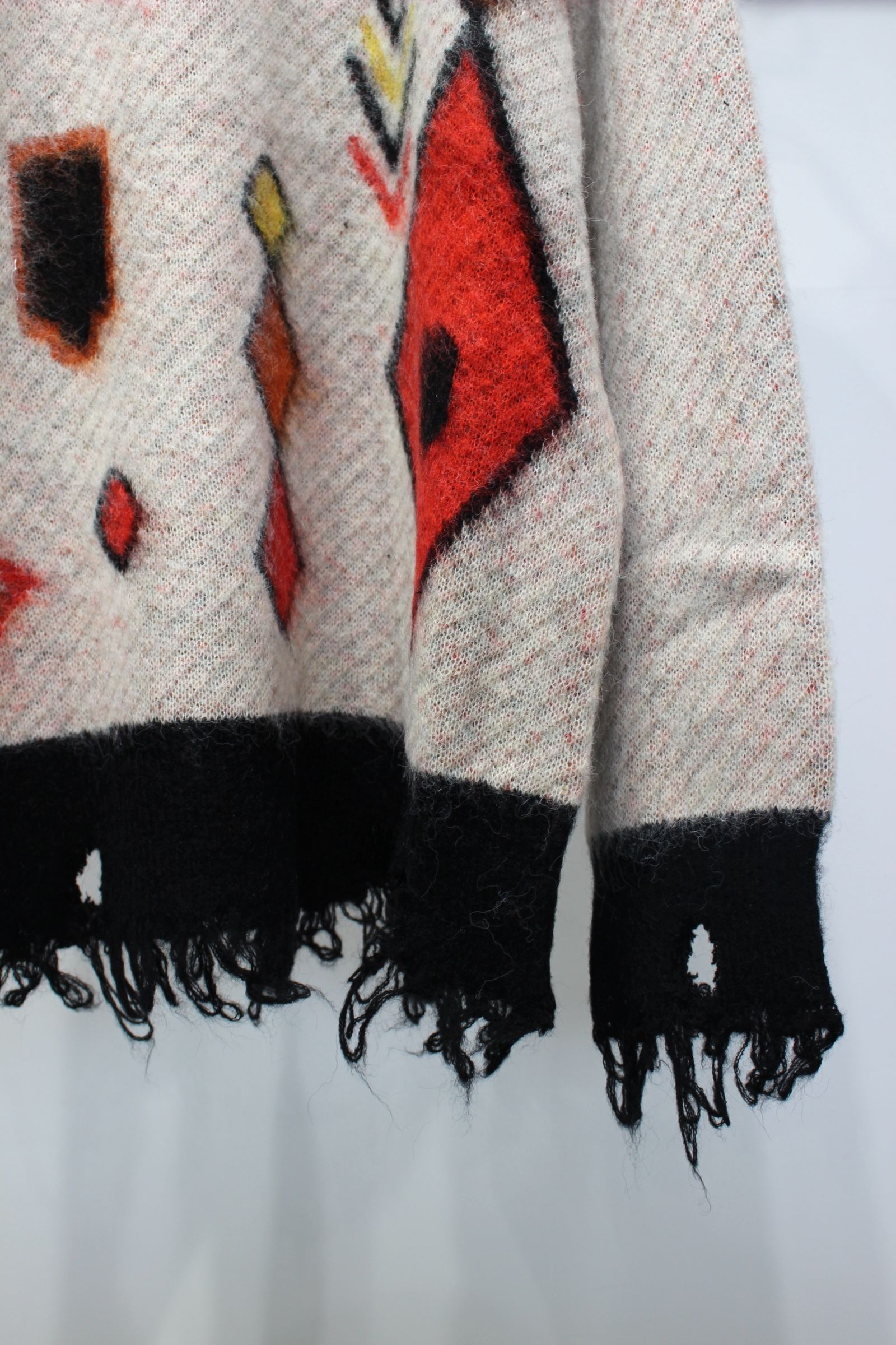 Berber Design Knit | OFF WHITE | ダメージニット