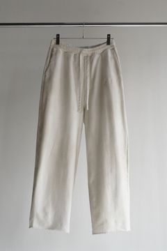 DYED SWEAT PANTS | WHITE | スウェットパンツ