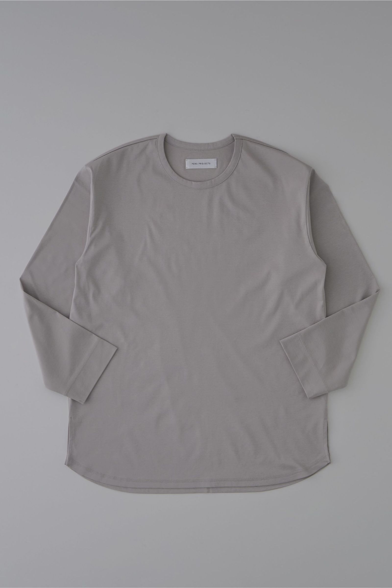 DEVIN L/S Crew Tee/LT.GRAY/カットソー