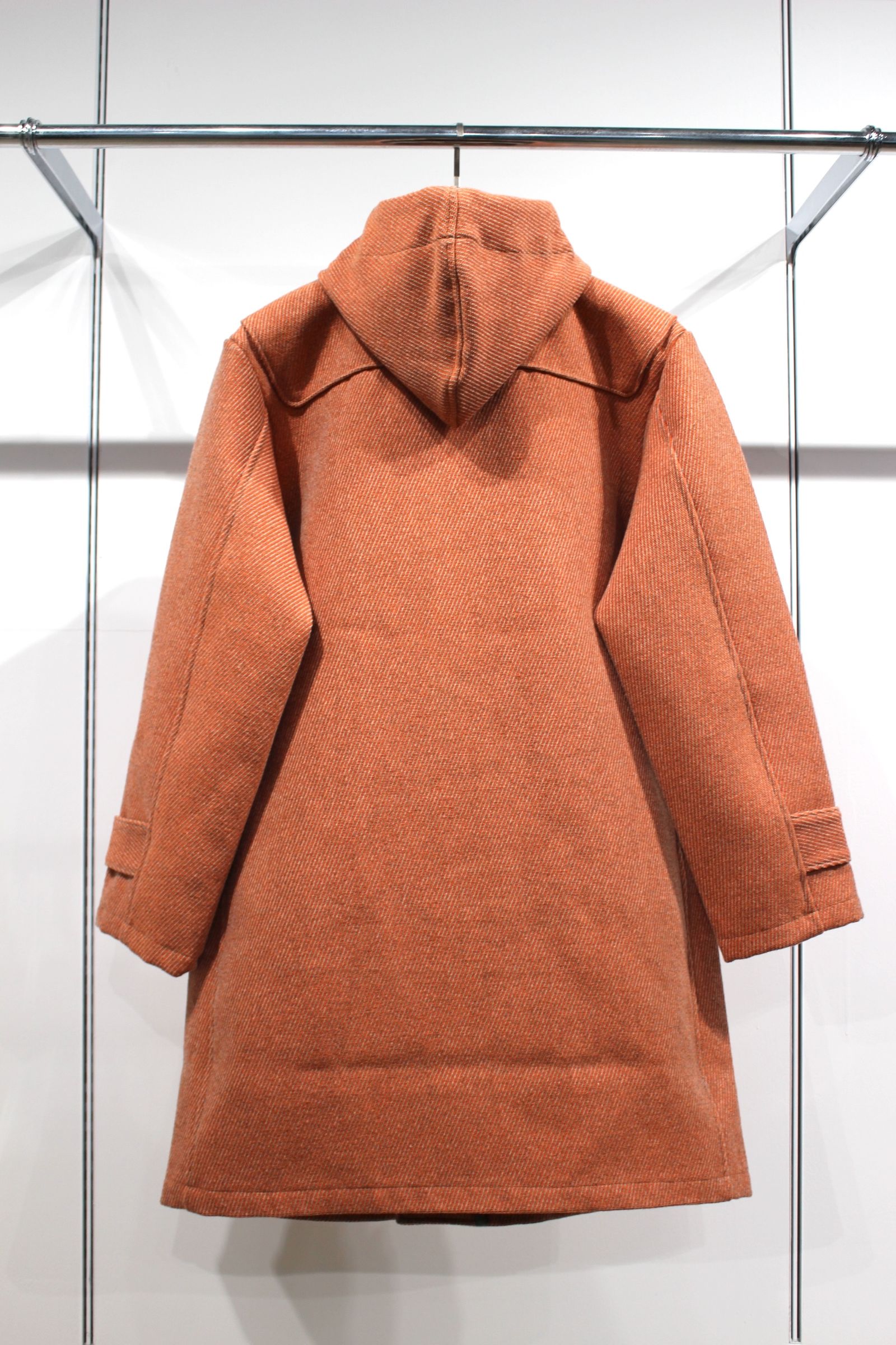 HYPER BIG CASHMERE HEAVY ROYAL NAVY DUFFEL COAT | ORANGE | ダッフルコート