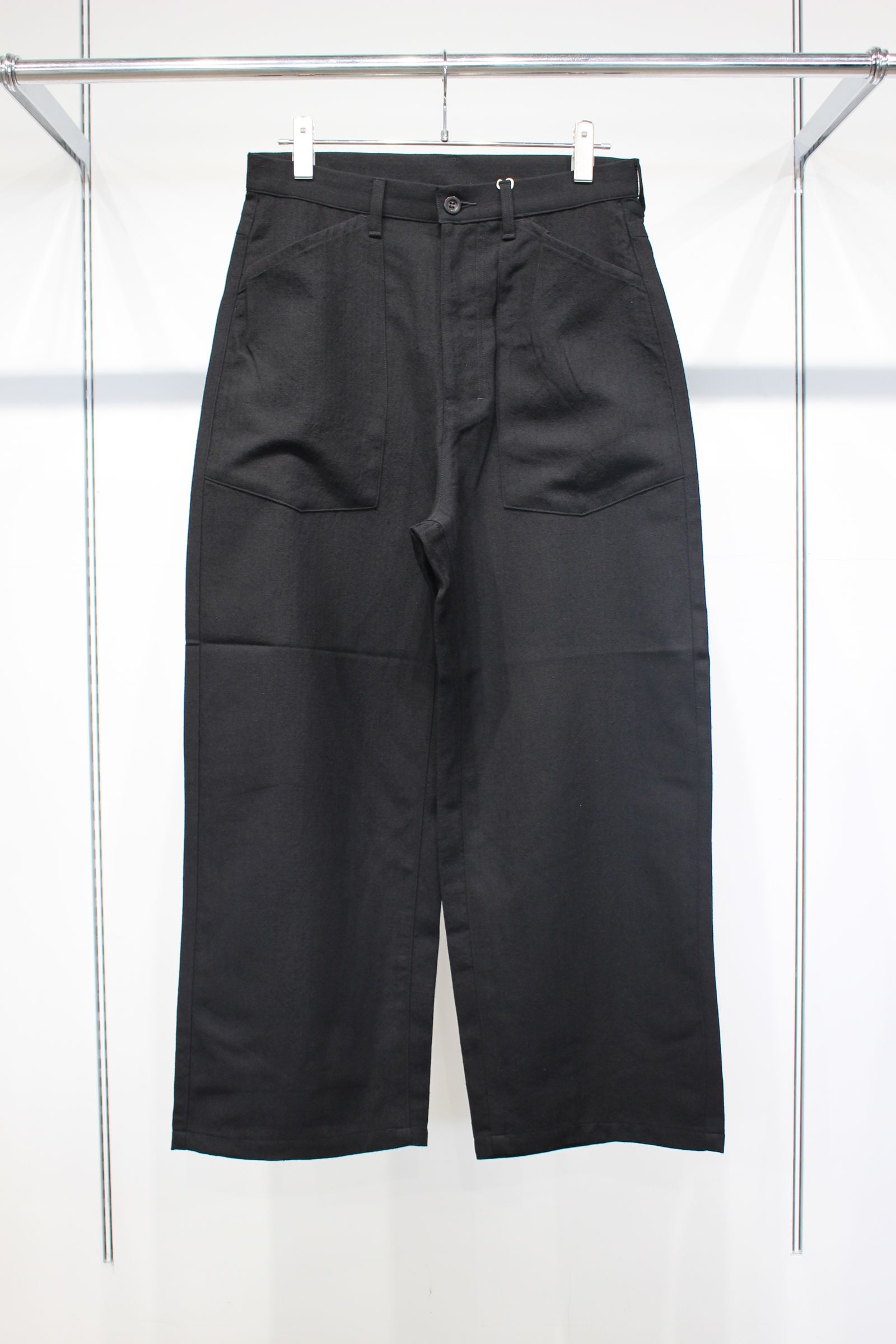W/S BAKER PANTS | BLACK | ベーカーパンツ