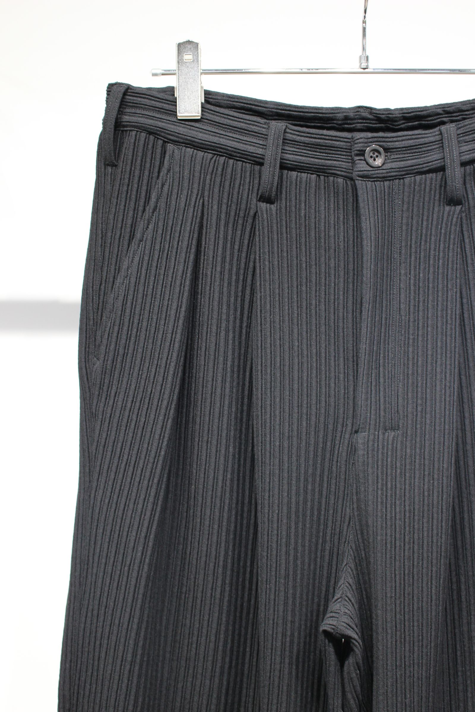 WIDE EASY PANTS | BLACK | イージーパンツ