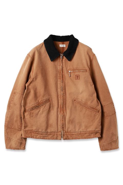 DUCK DAMAGE ZIP JACKET | BROWN | ダックジャケット