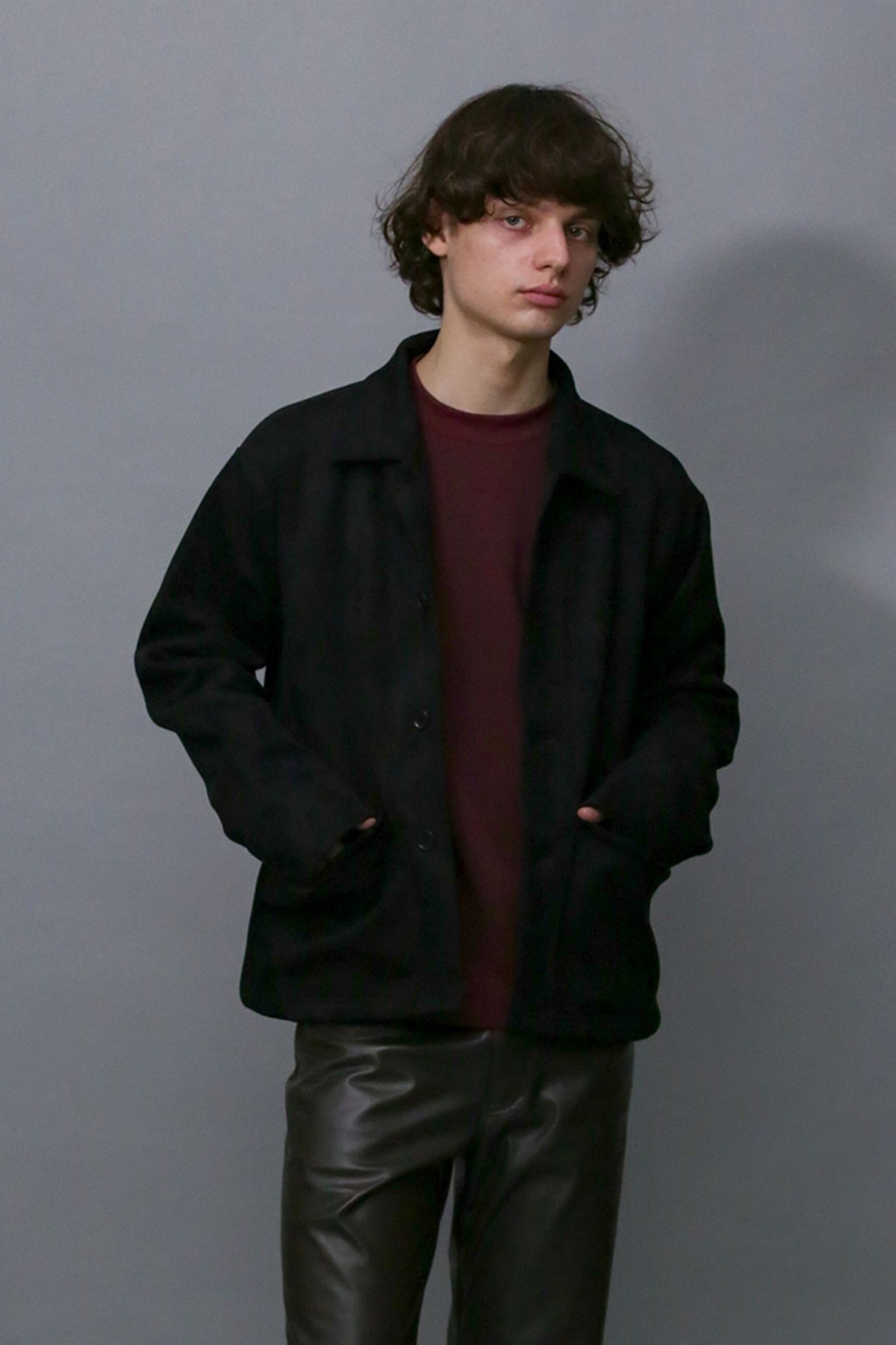 TECH KNIT SUEDE JK/フェイクスウェード