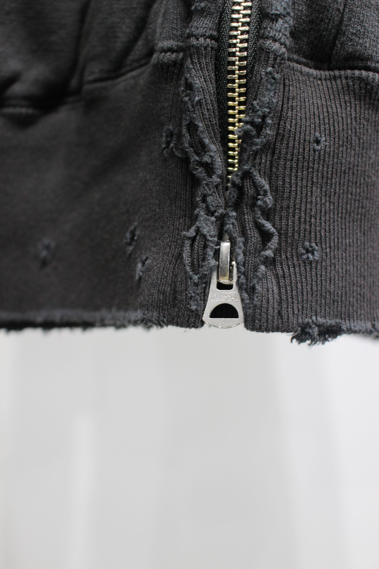 ZIP UP HOODIE | BLACK | フーディー