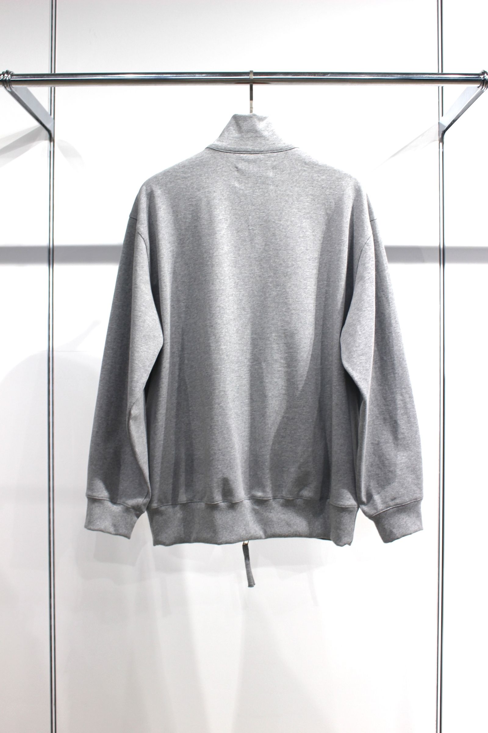 BD JERSEY Zip Up Sweatshirt | GRAY | ジップアップスウェット