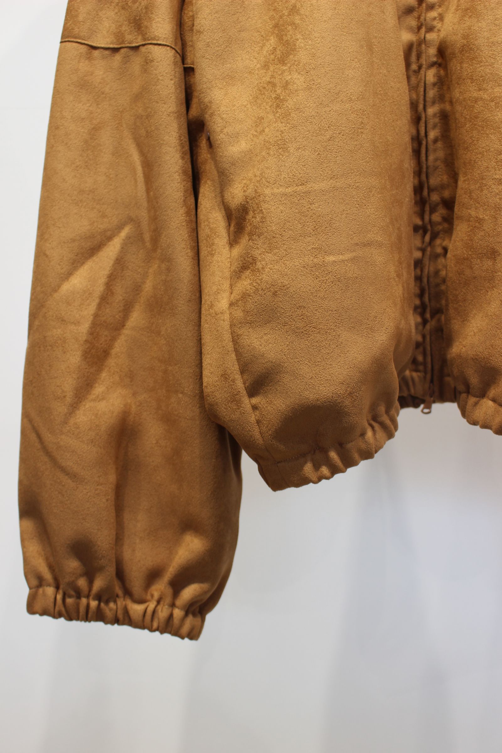 VEAGAN SUEDE KIMONO BLOUSON | BROWN | ライトアウター