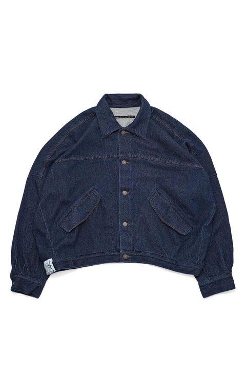 SOFT DENIM WIDE JACKET | INDIGO | ソフトデニムジャケット