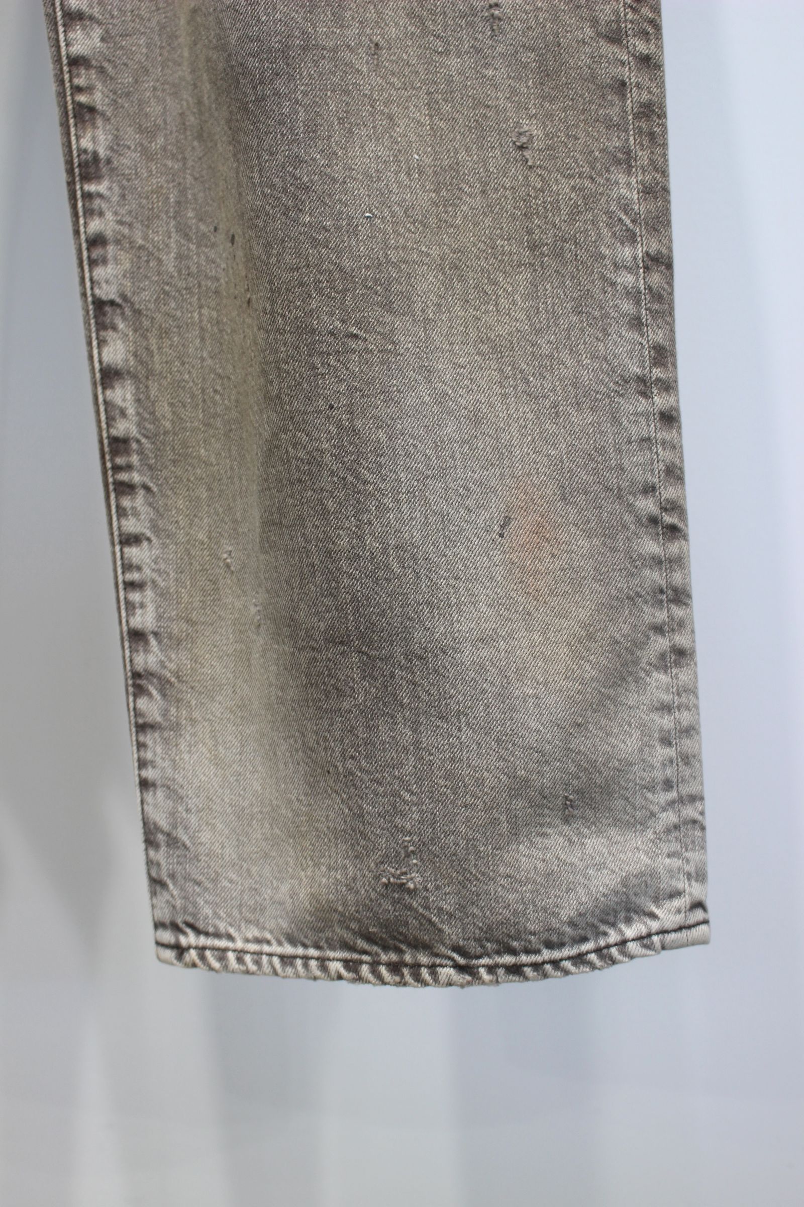 [ラスト1点] #02 TAPERED 5P DENIM PANTS | BROWN | デニムパンツ