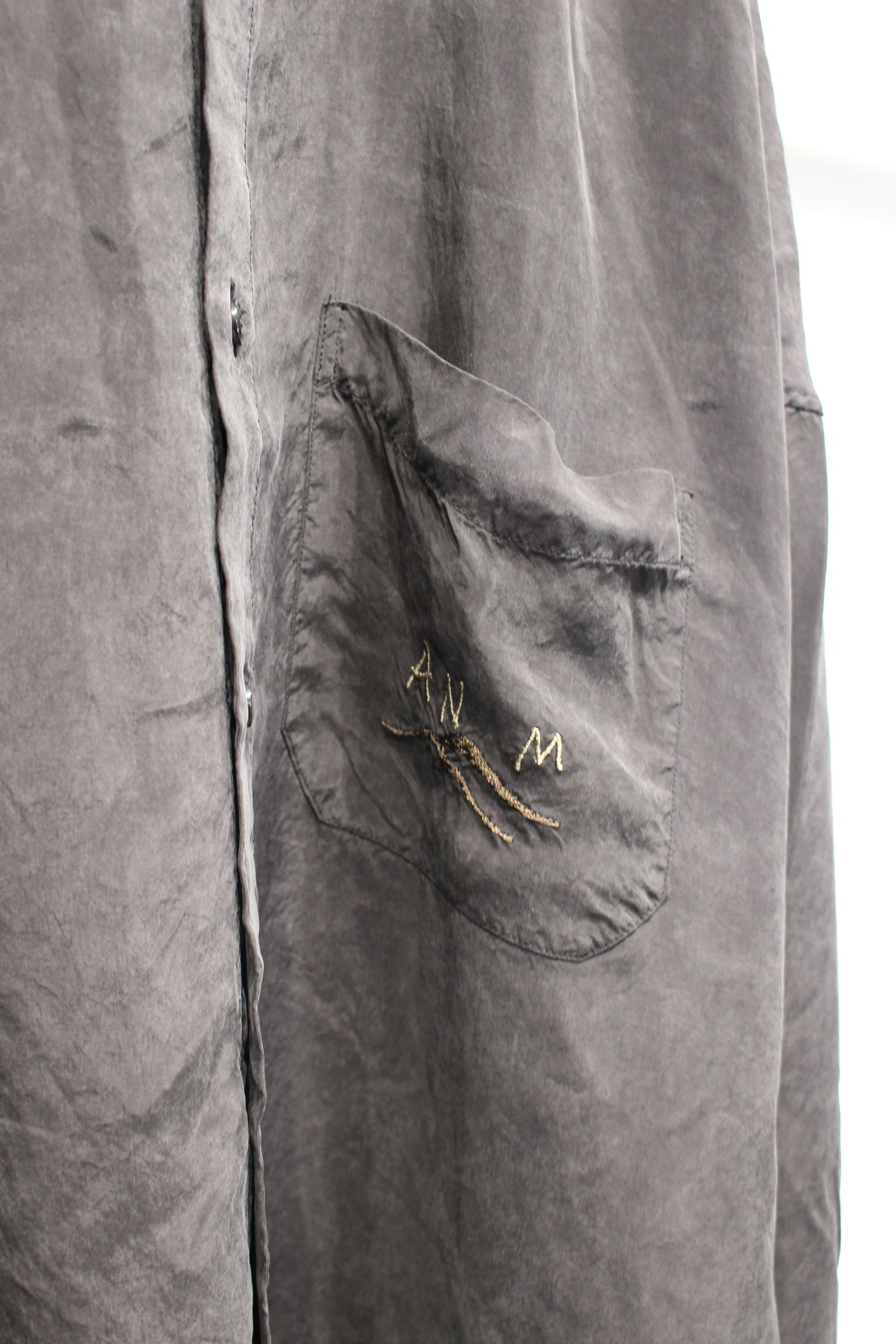 EMBROIDERED SOUVENIR SHIRT | BLACK | 刺繍シャツ