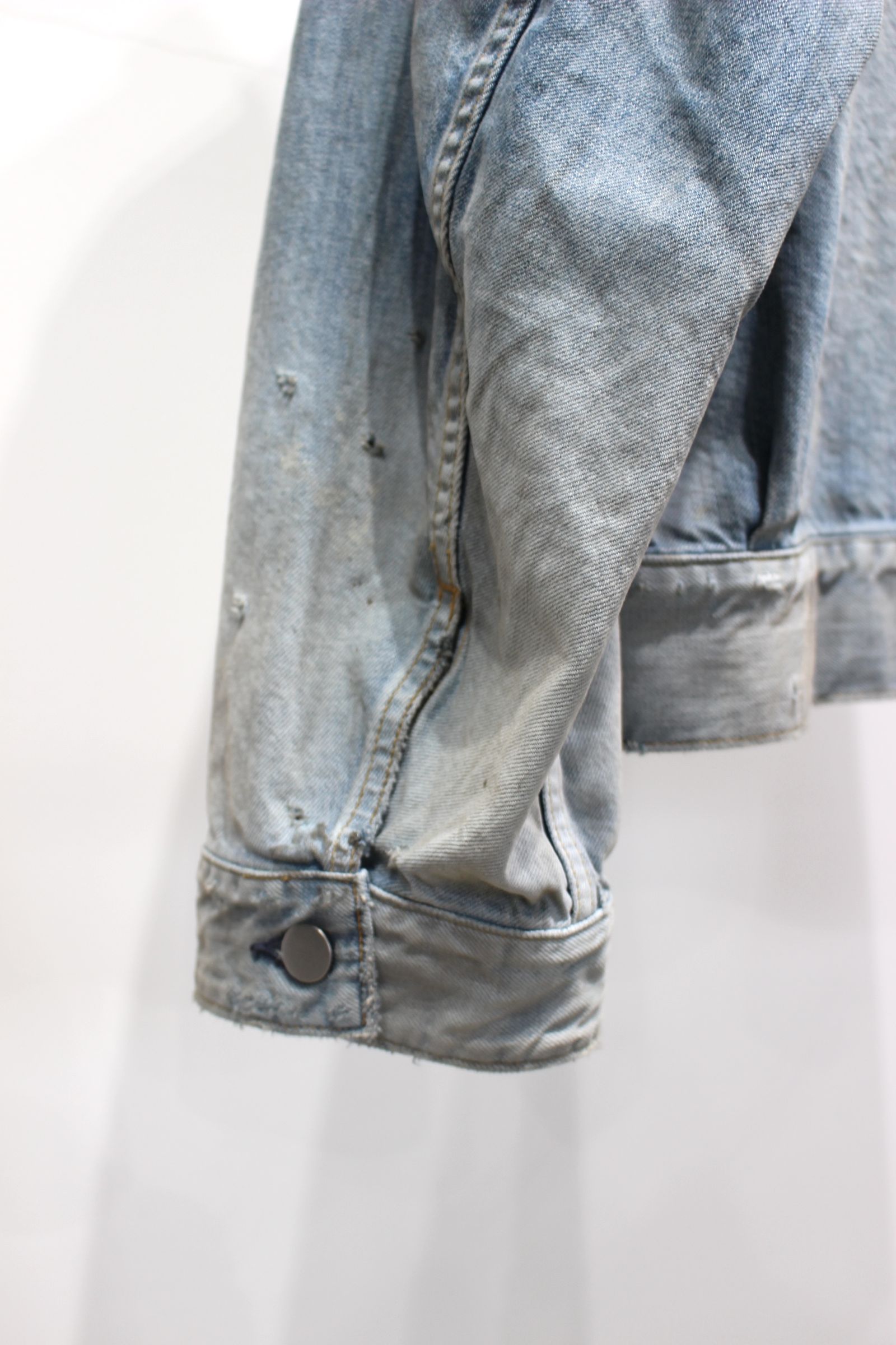 [ラスト1点] AGING DENIM JACKET | L.INDIGO | デニムジャケット