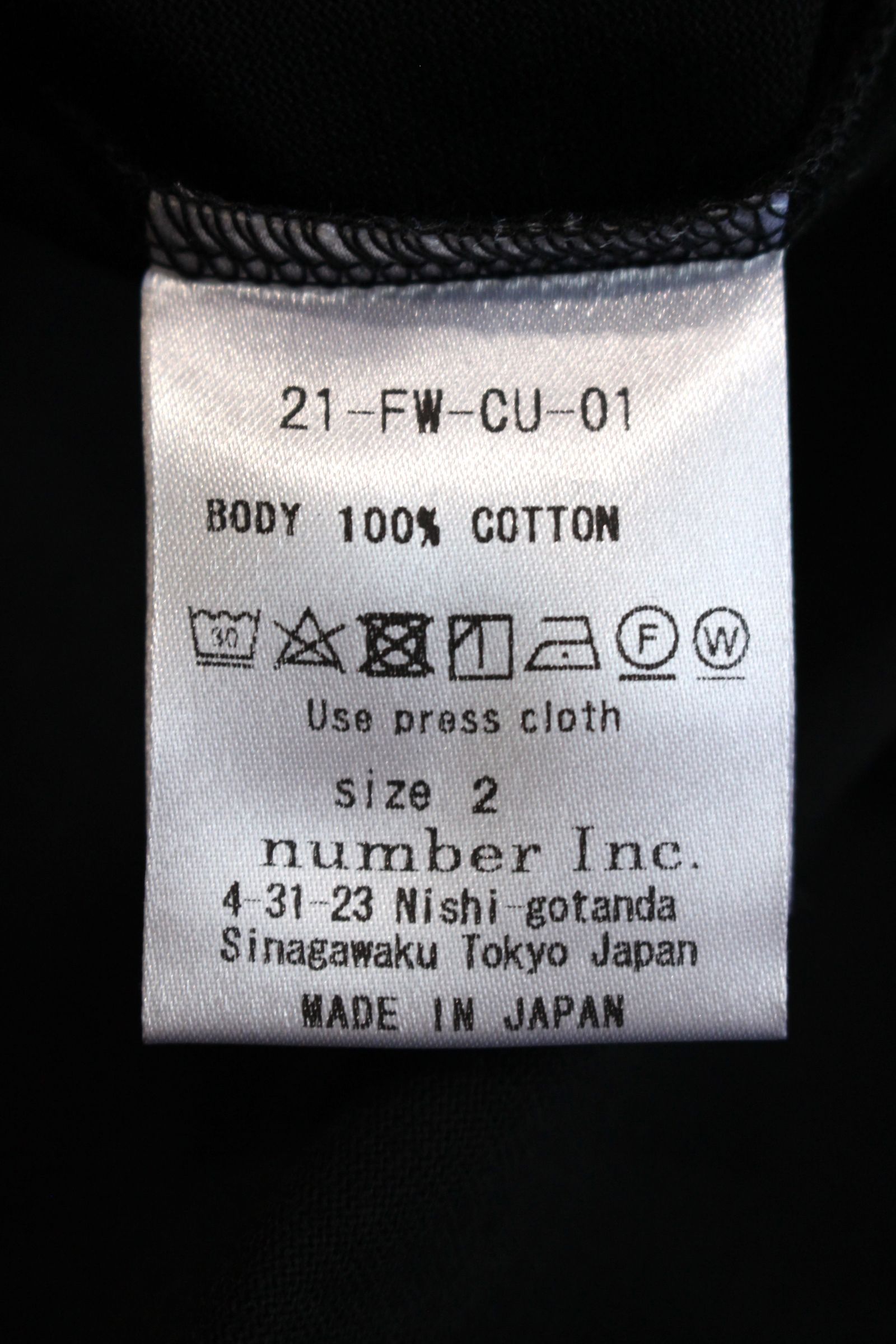 F&B L/S CUTSAW/カットソー