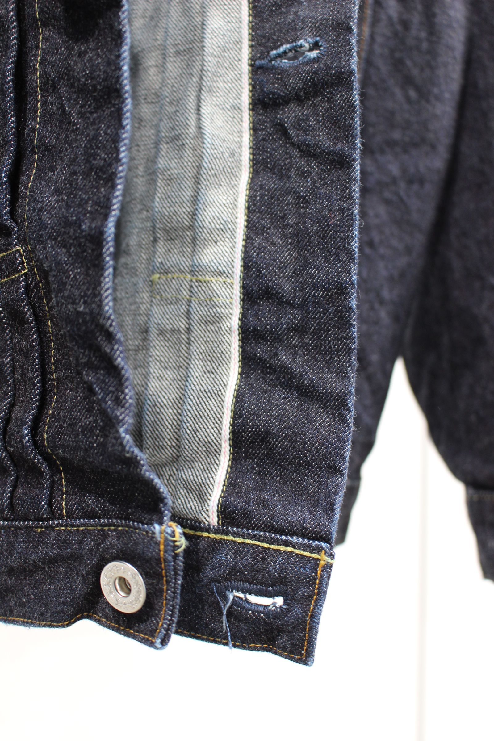 HYPER BIG WWII "1ST" KIBATA SHUTTLE DENIM JACKET/NAVY