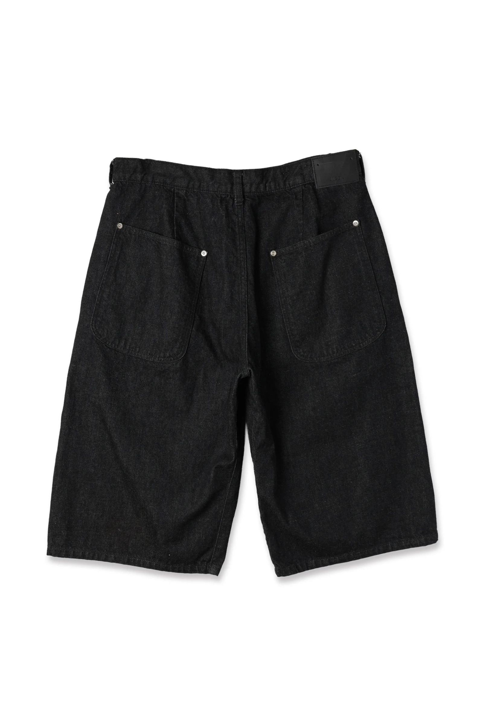 3D 3/4 DENIM PANTS | BLACK | ショートパンツ