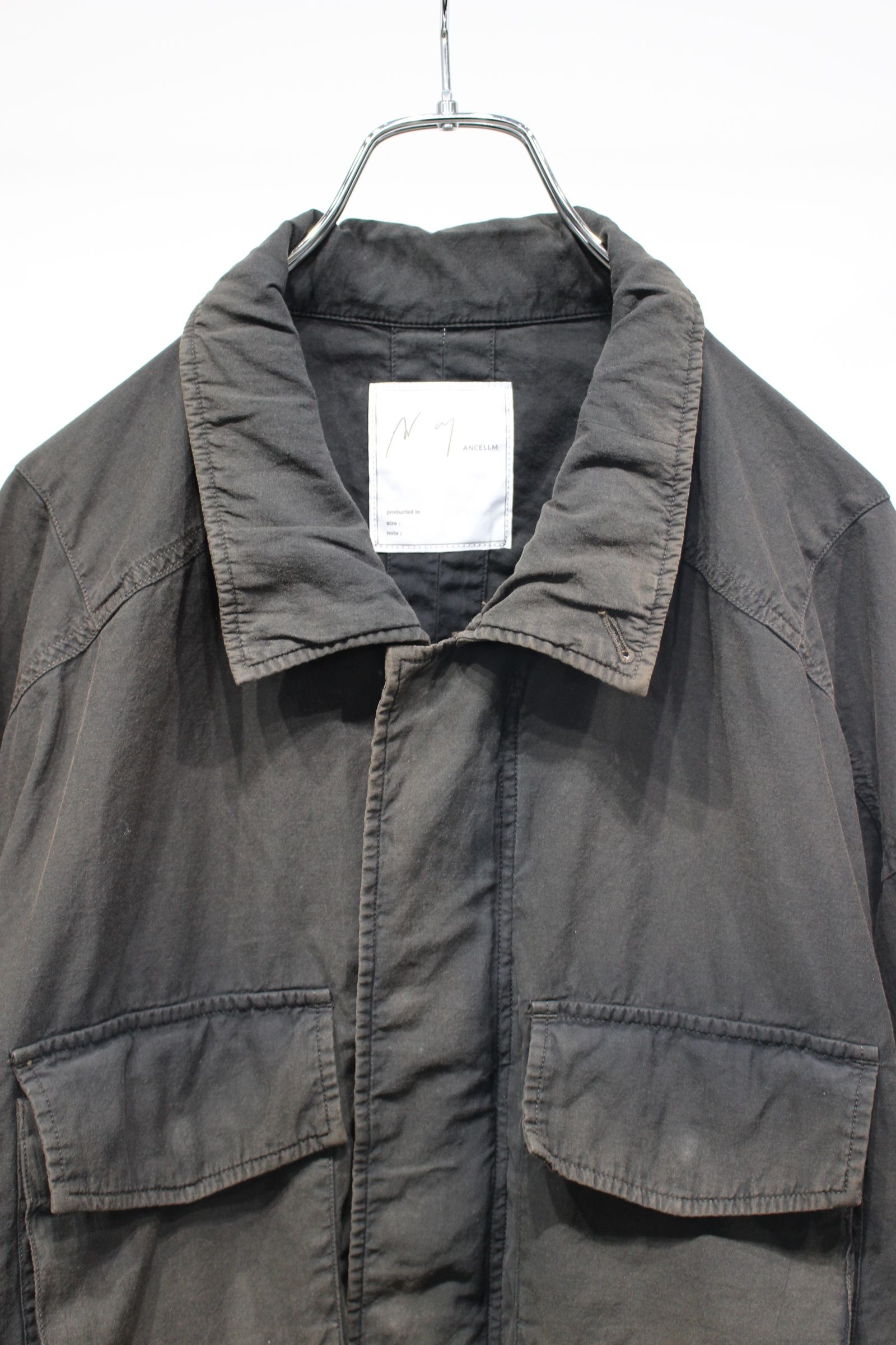 AGING FIELD JACKET | BLACK | フィールドジャケット