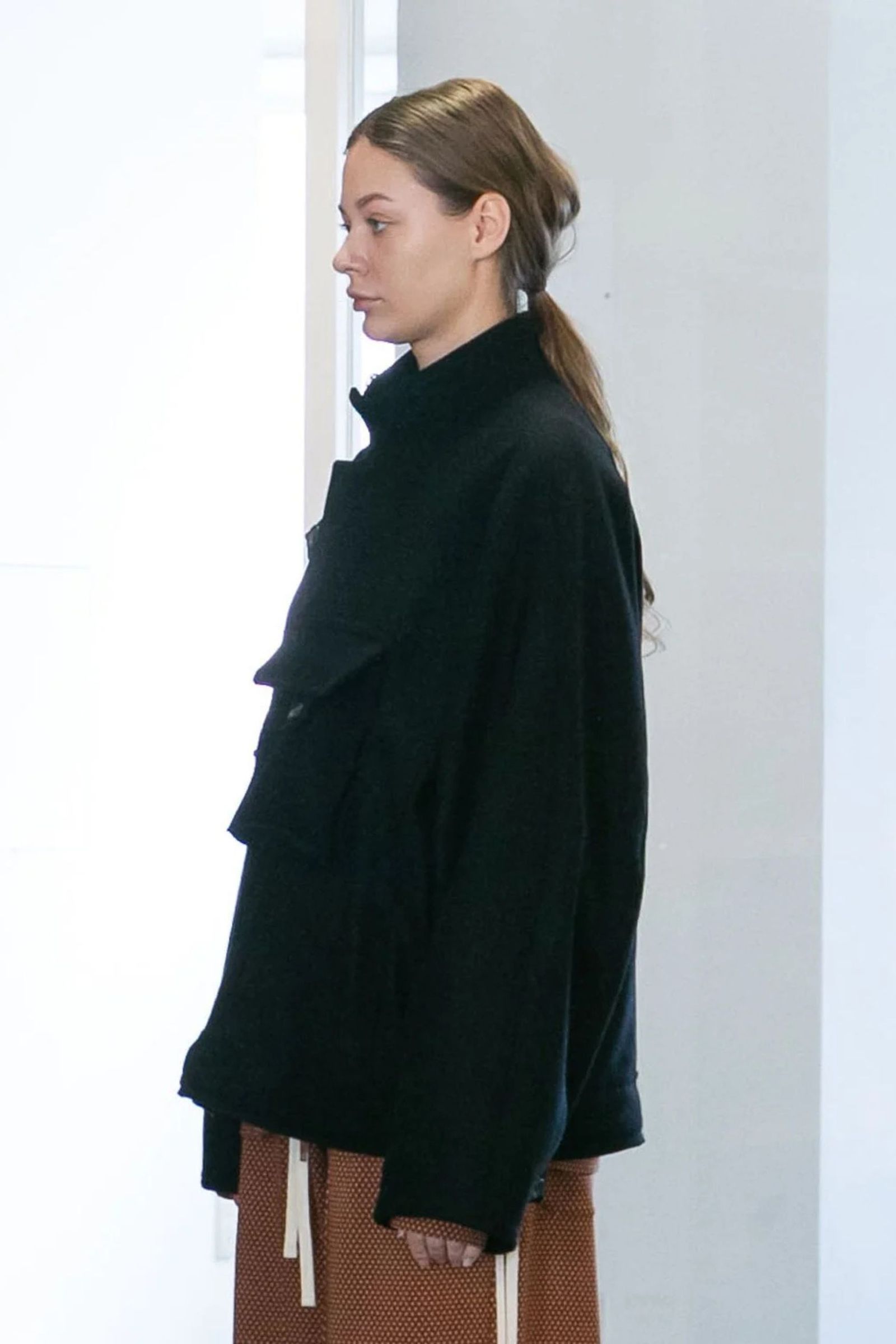 MELTON FABRIC MOTORCYCLE JACKET | BLACK | アウター