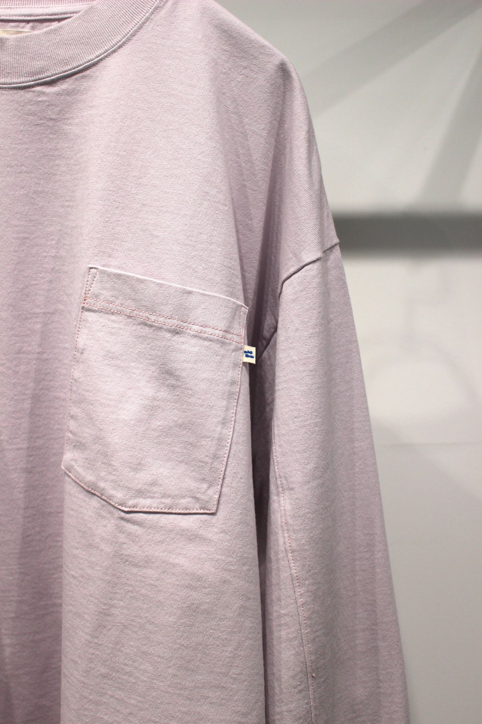 Stitch L/S T-shirts | LIGHT GRAY | カットソー