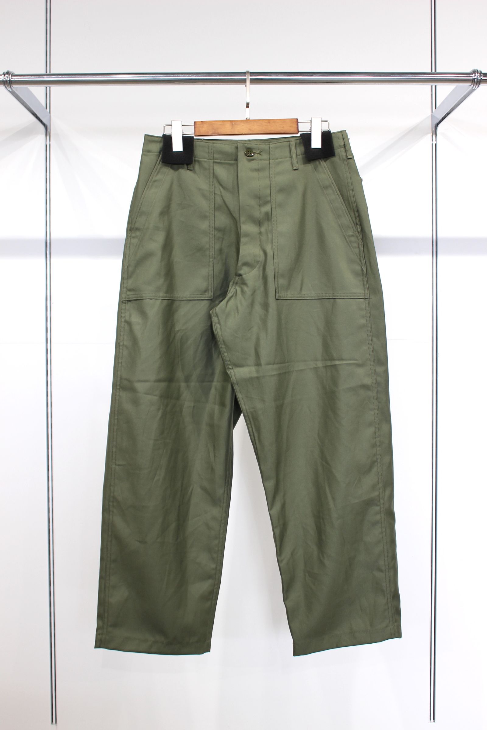 INTERIM - GIZA BACK SATIN BAKER PANTS/OLIVE | NapsNote