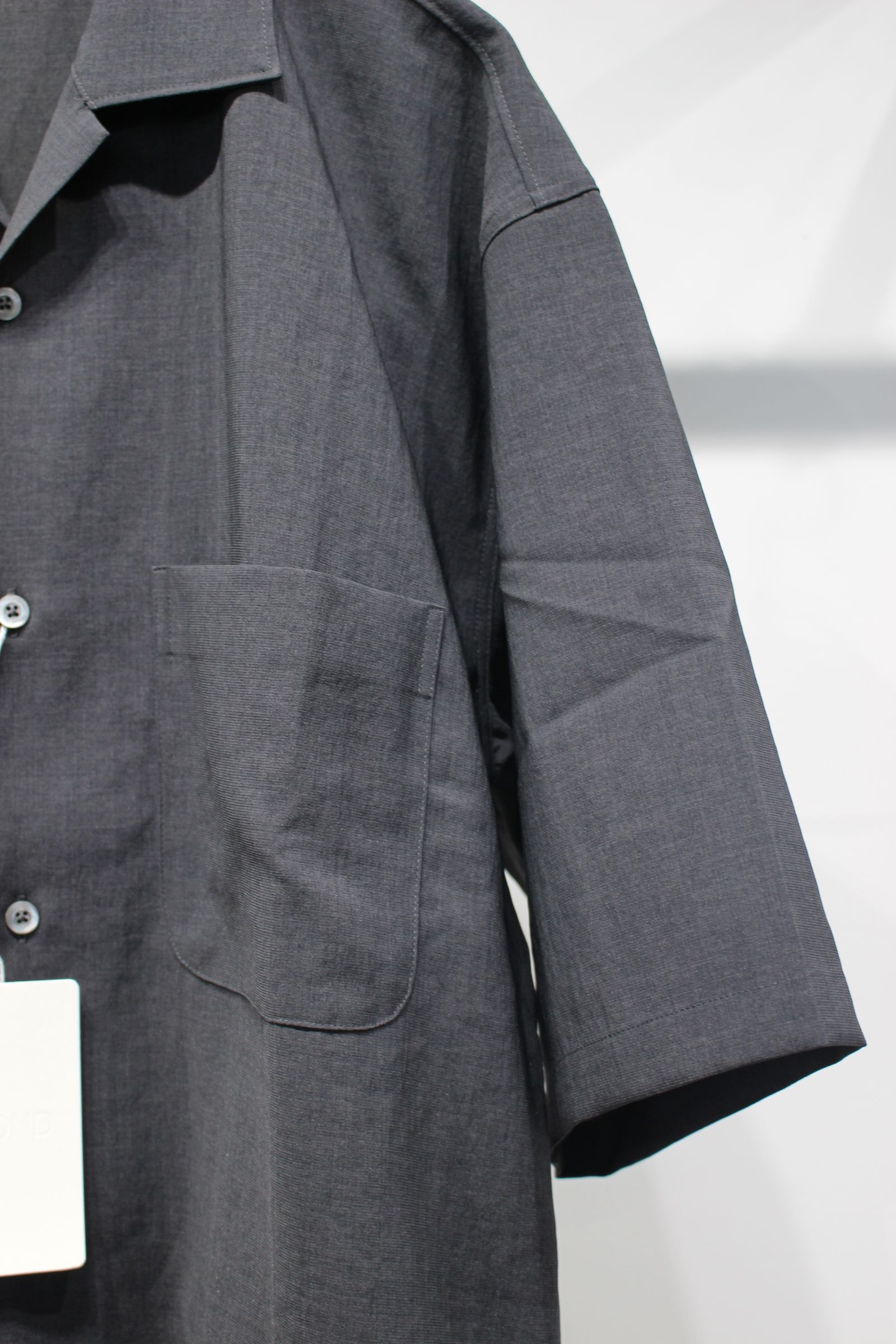 SHARI SHIRTS | CHAMBRAY BLACK | シャツ