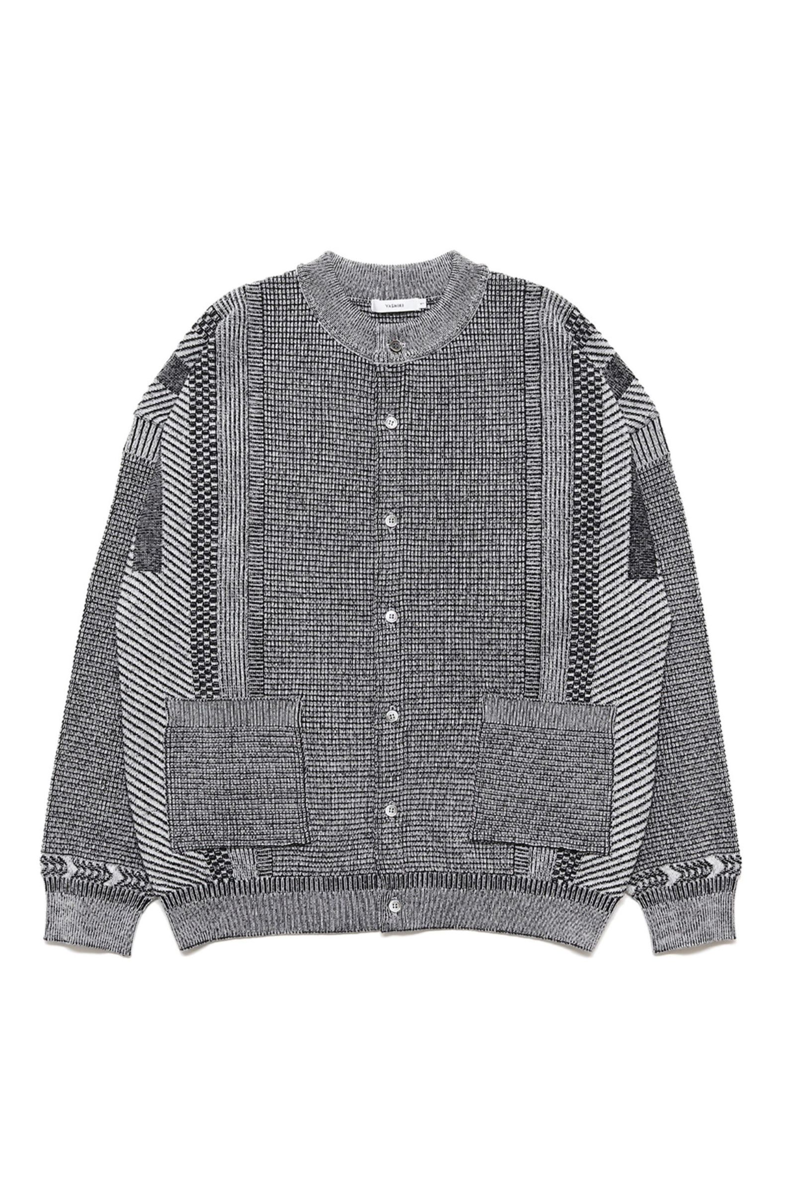 Shinryo Cardigan | MIX-GRAY | ニット