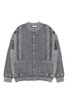Shinryo Cardigan | MIX-GRAY | ニット